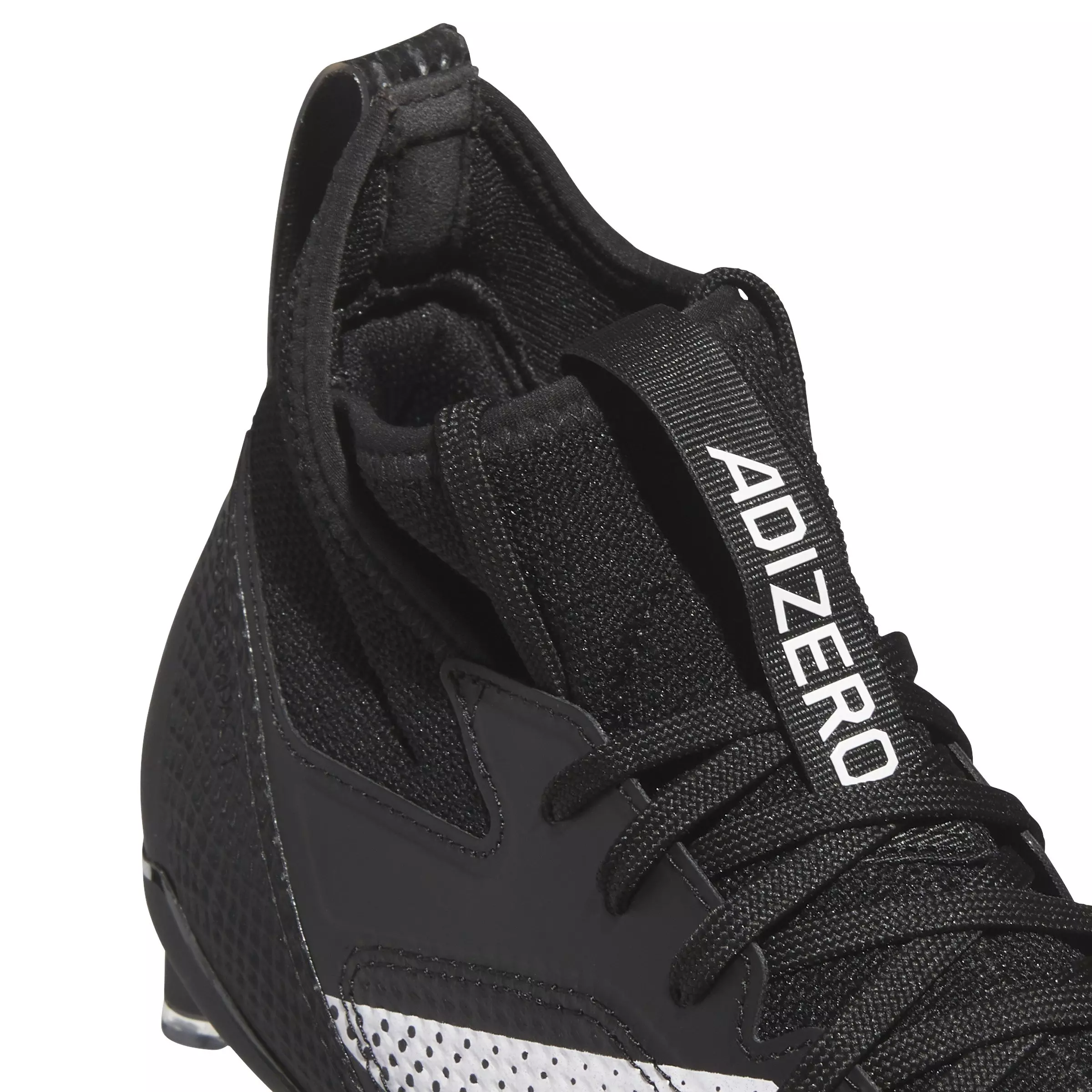 adidas Adizero Impact "Core Black/Ftwr White/Core Black" Unisex Football Cleat - BLACK/WHITE/BLACK