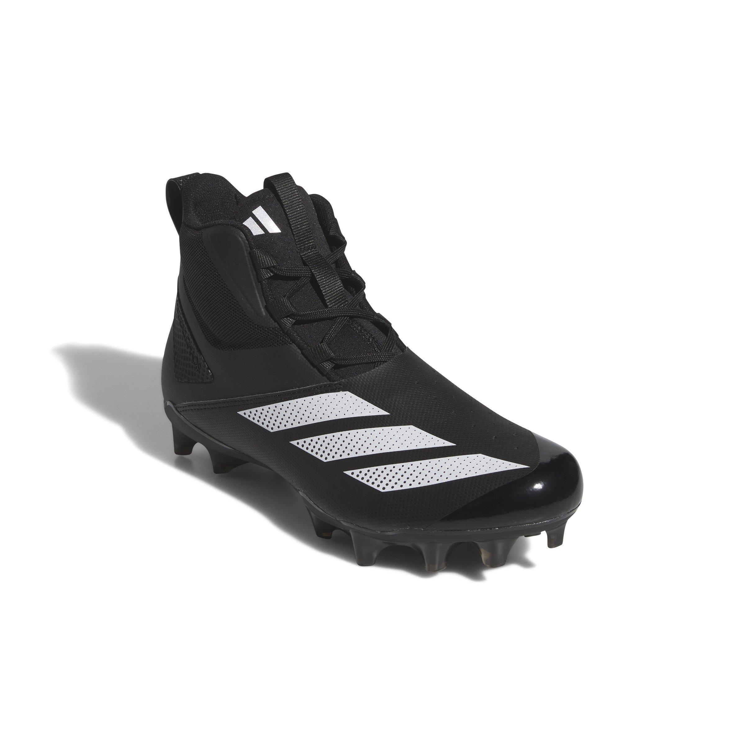 adidas Adizero Unisex Football Lineman Cleats High Ankle - Black