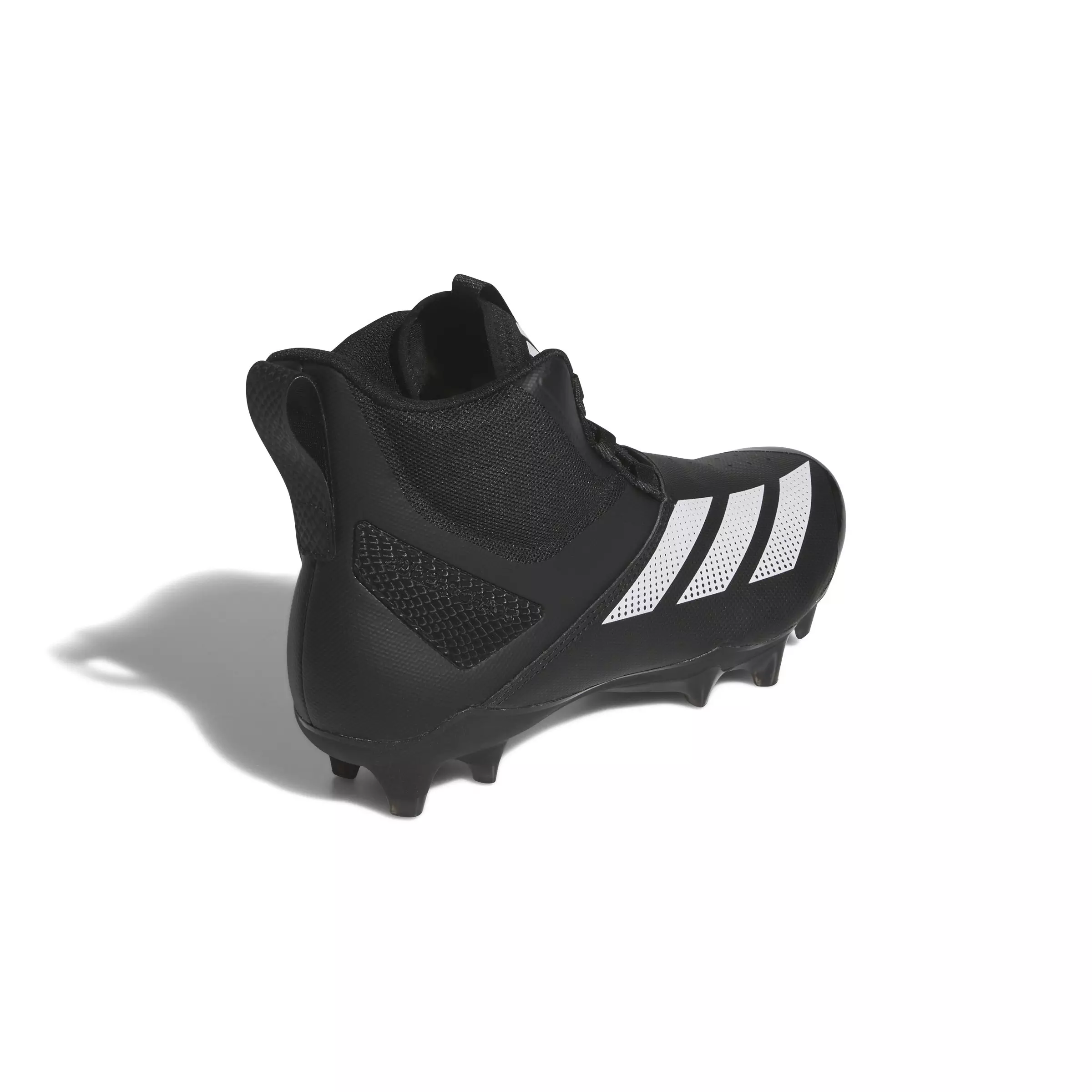 adidas Adizero Chaos "Core Black/Ftwr White/Core Black" Unisex Linemen Football Cleat - BLACK/WHITE/BLACK