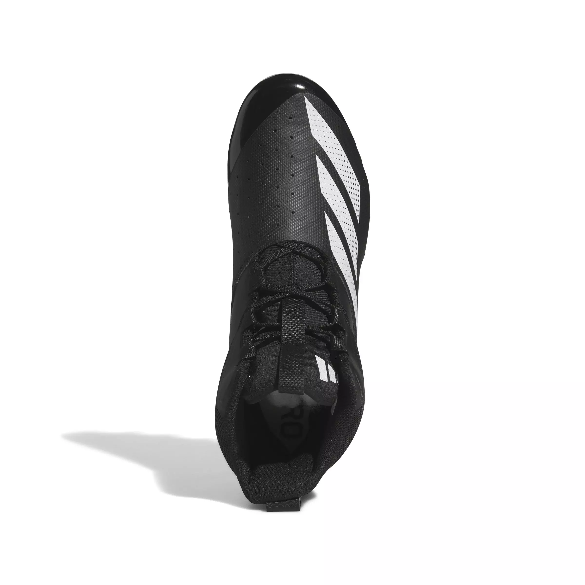 adidas Adizero Chaos "Core Black/Ftwr White/Core Black" Unisex Linemen Football Cleat - BLACK/WHITE/BLACK