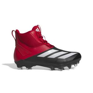 adidas Adizero Chaos "Team Power Red 2/Ftwr White/Core Black" Unisex Linemen Football Cleat