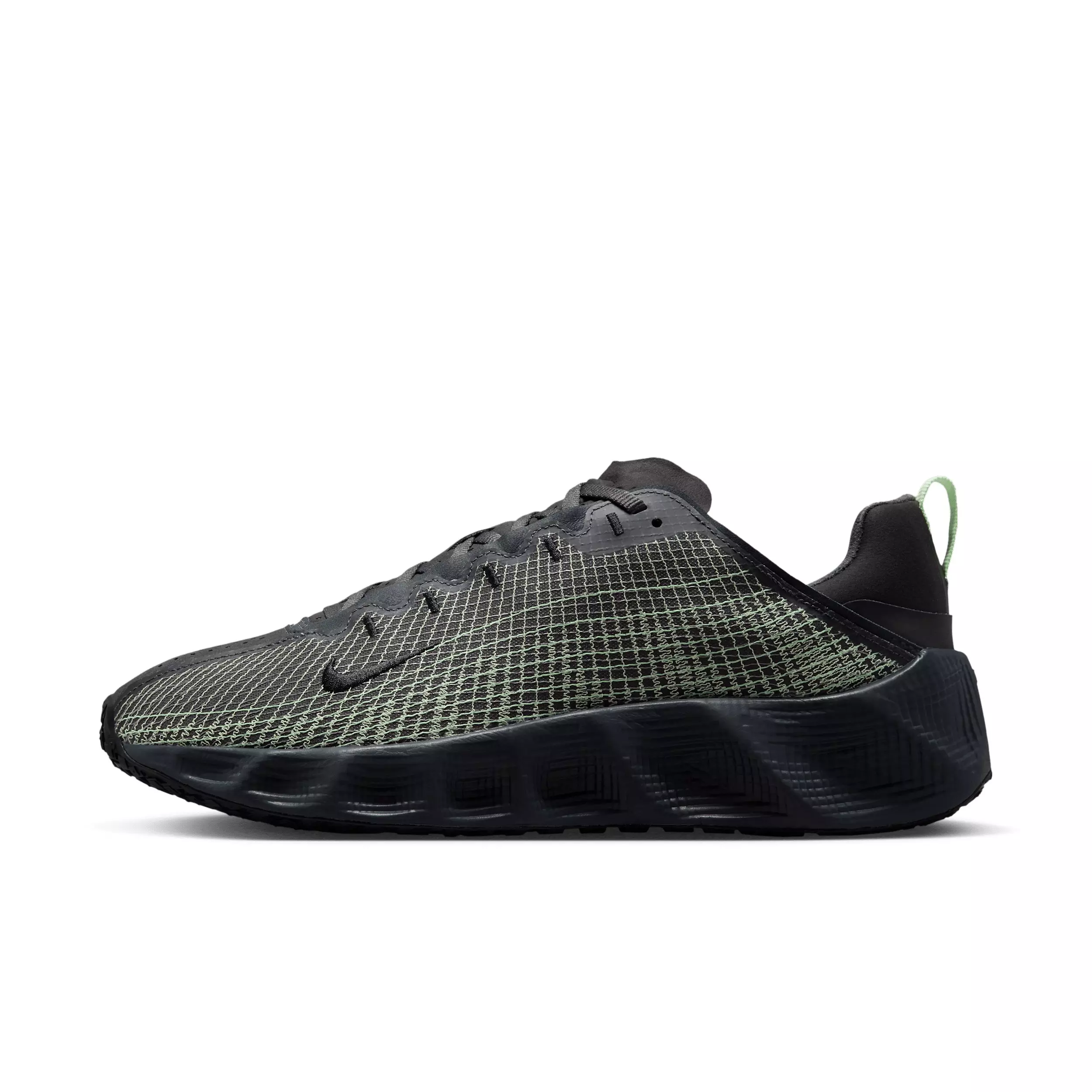 Nike Ava Rover Premium "Dark Smoke Grey/Smoke Grey/Light Liquid Lime/Black" Men's Shoe - DK GREY/GREY/LT LIME/BLACK