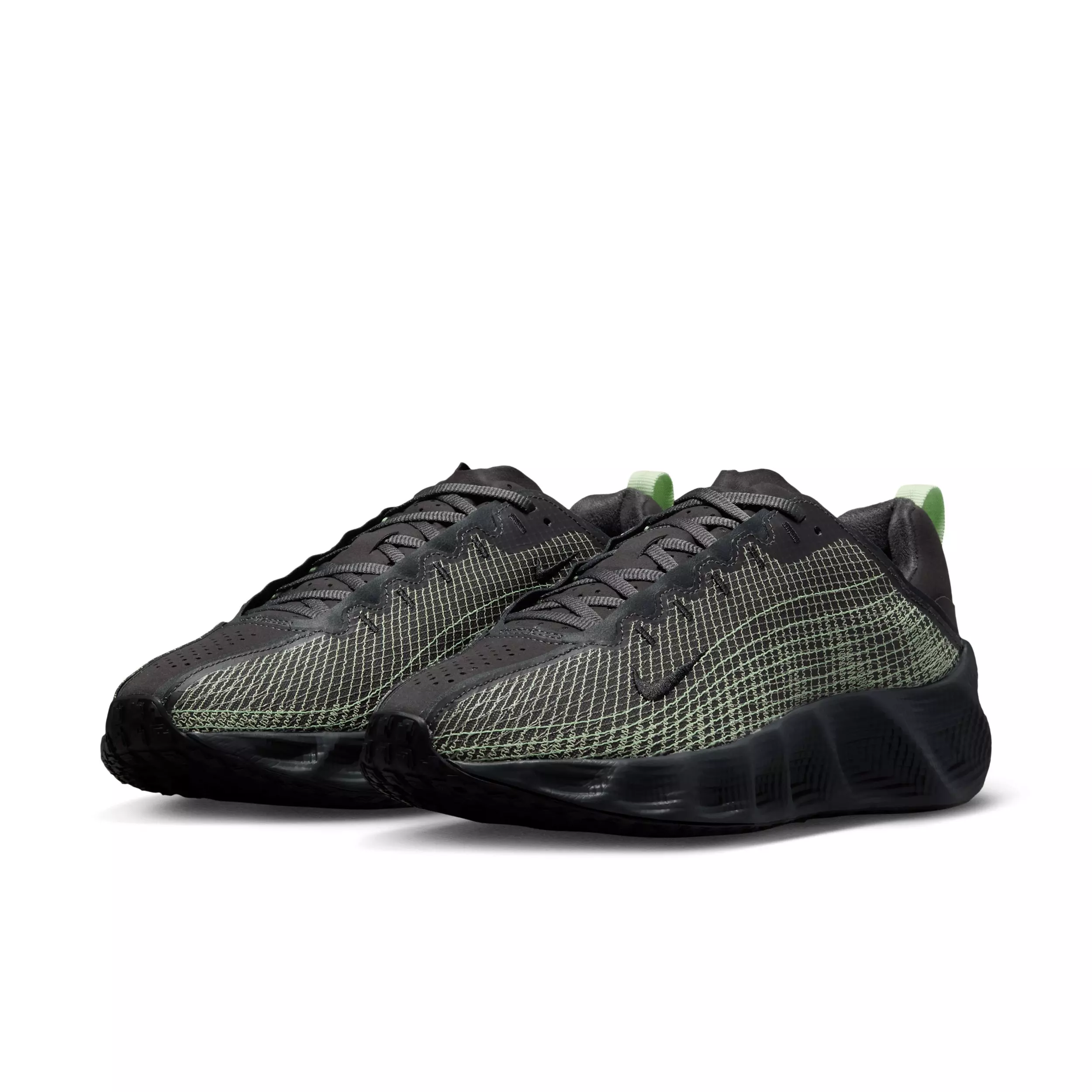 Nike Ava Rover Premium "Dark Smoke Grey/Smoke Grey/Light Liquid Lime/Black" Men's Shoe - DK GREY/GREY/LT LIME/BLACK