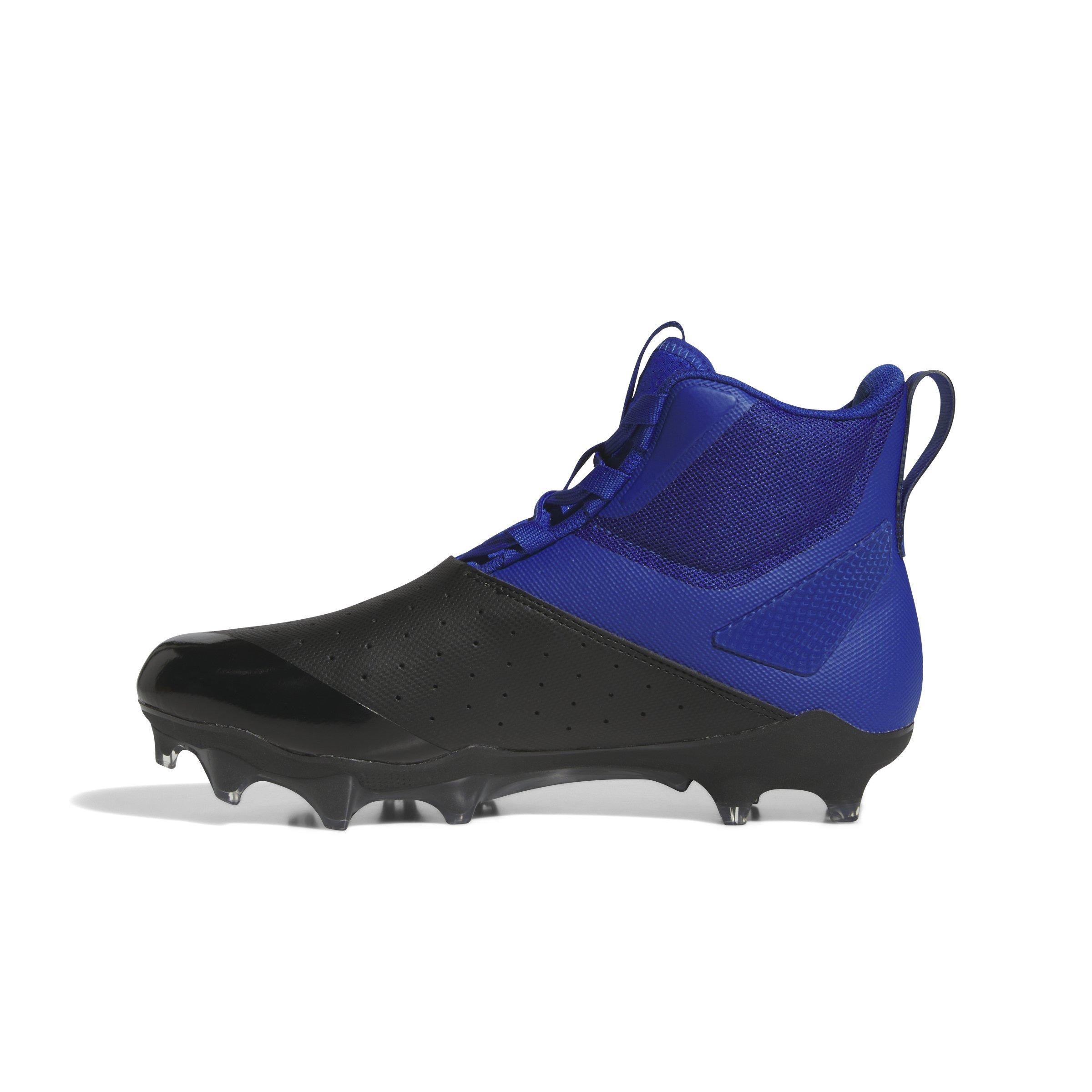adidas Adizero Chaos "Team Royal Blue/Ftwr White/Core Black" Unisex Linemen Football Cleat - ROYAL/WHITE/BLACK Thumbnail View 2