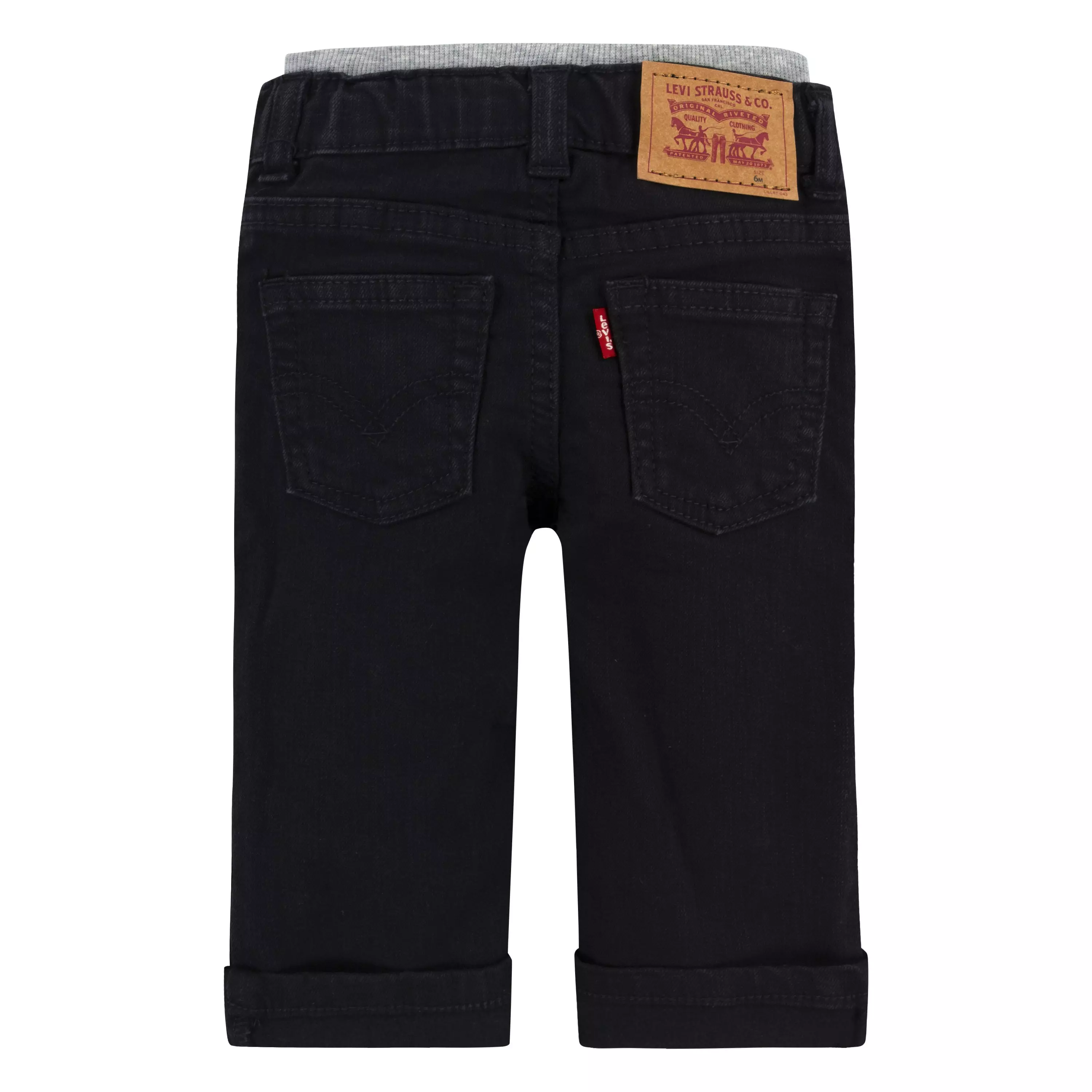 Levi's Infant Boys' Murphy Pull On Pants - Black - BLACK
