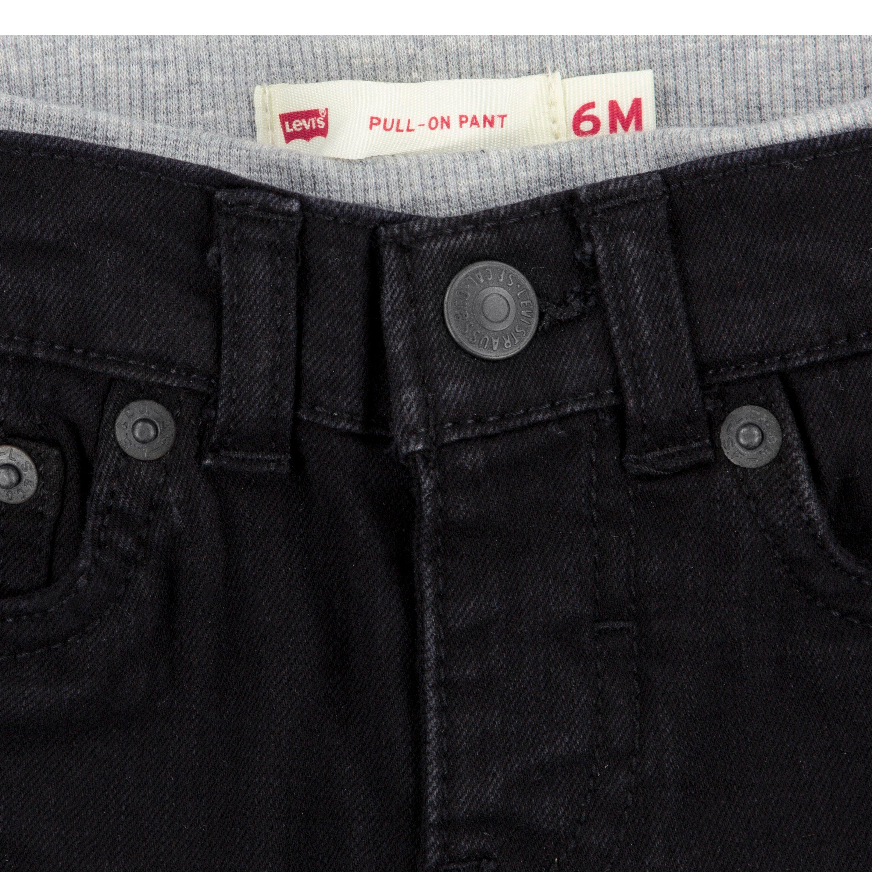 Levi's Infant Boys' Murphy Pull On Pants - Black - BLACK Thumbnail View 3