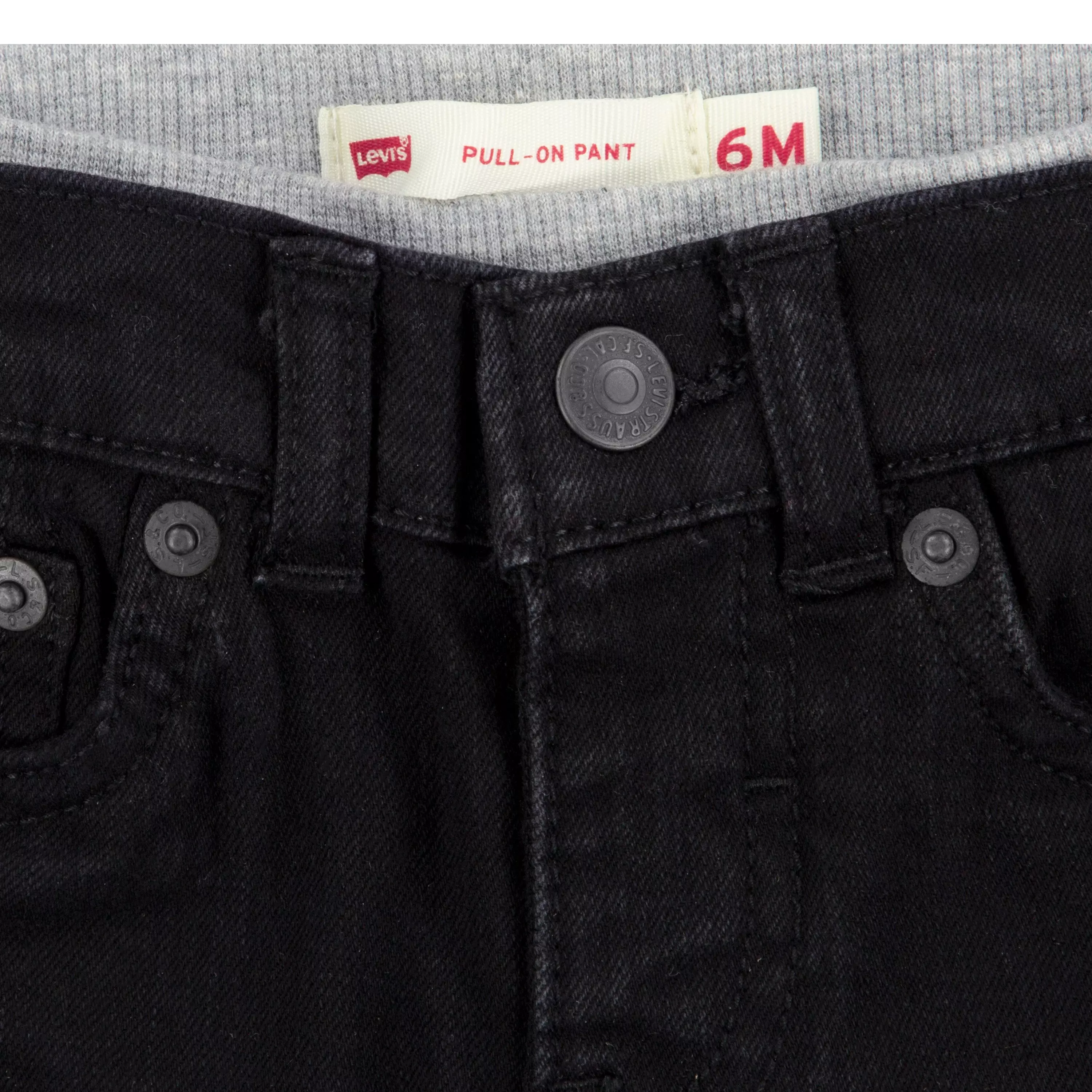 Levi's Infant Boys' Murphy Pull On Pants - Black - BLACK