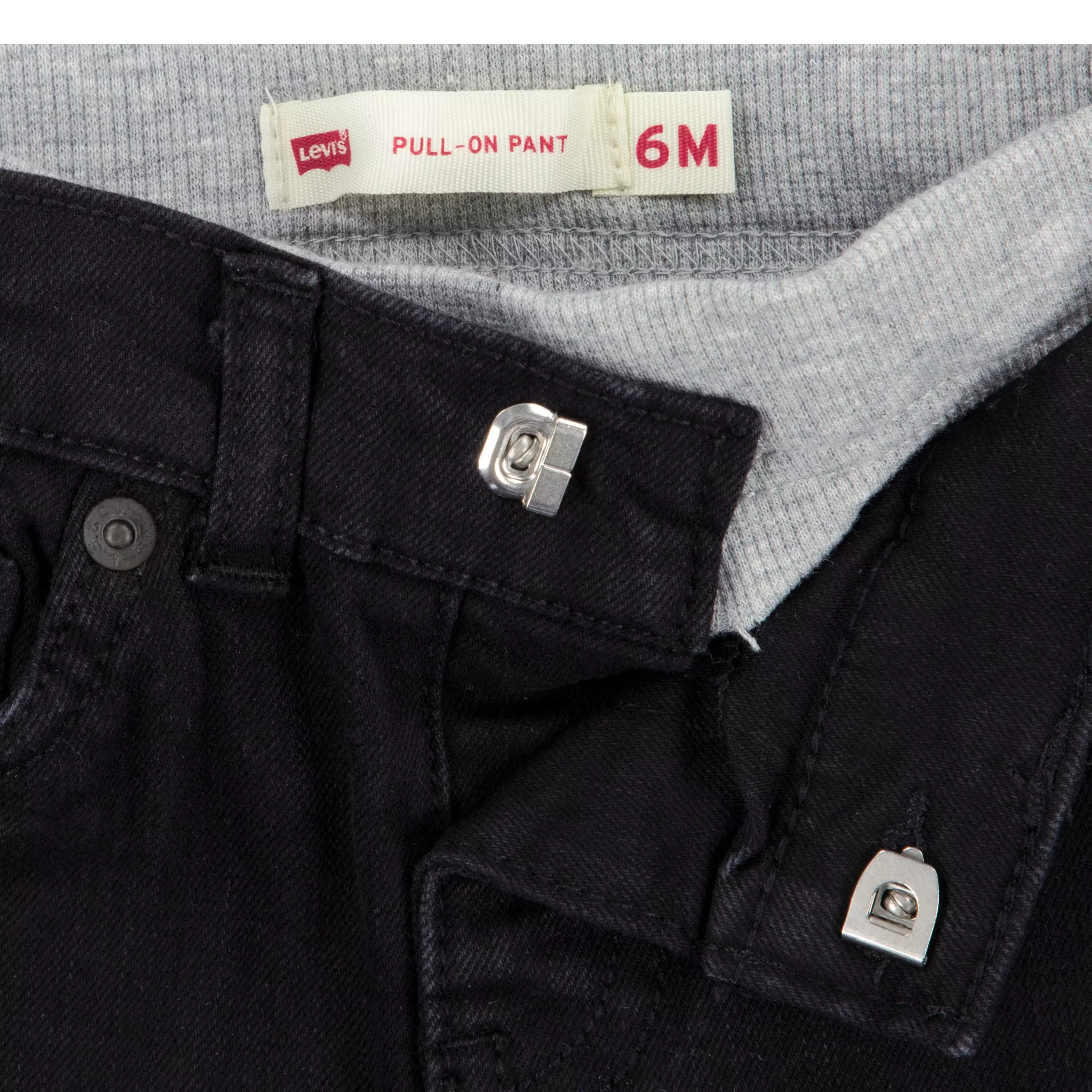 Levi's Infant Boys' Murphy Pull On Pants - Black - BLACK