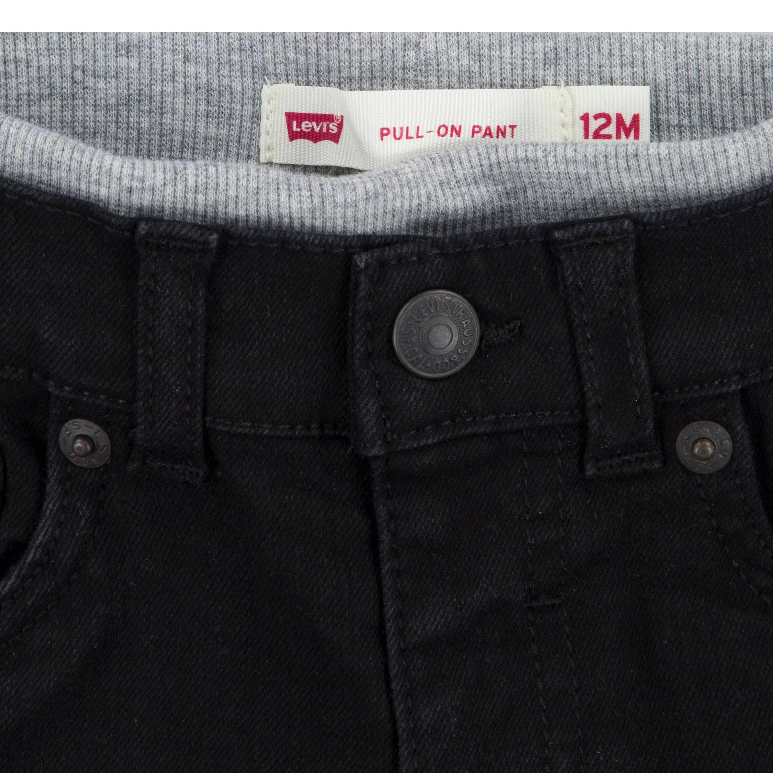 Levi's Baby Boys' Murphy Pull On Pants - Black - BLACK