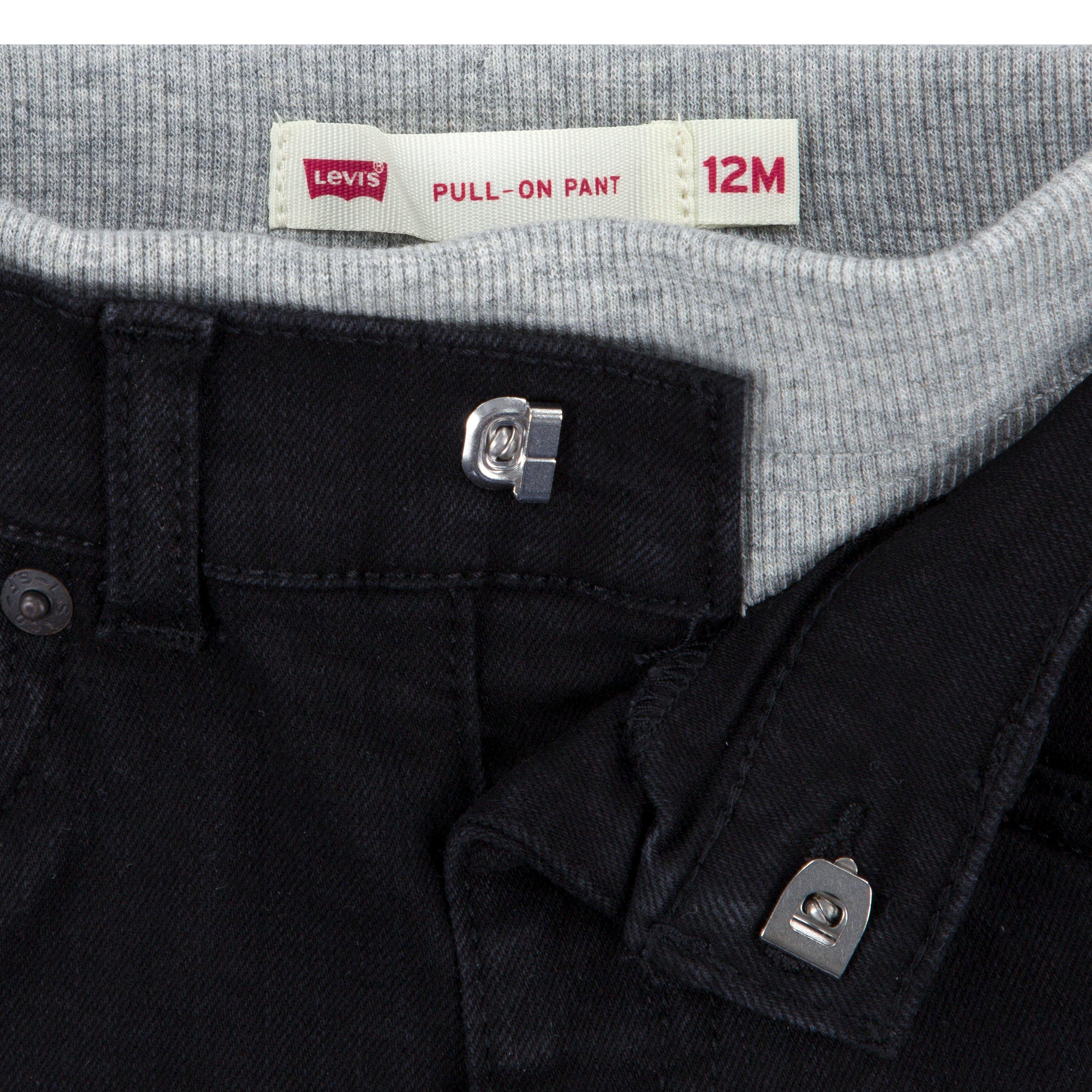 Levi's Baby Boys' Murphy Pull On Pants - Black - BLACK Thumbnail View 4