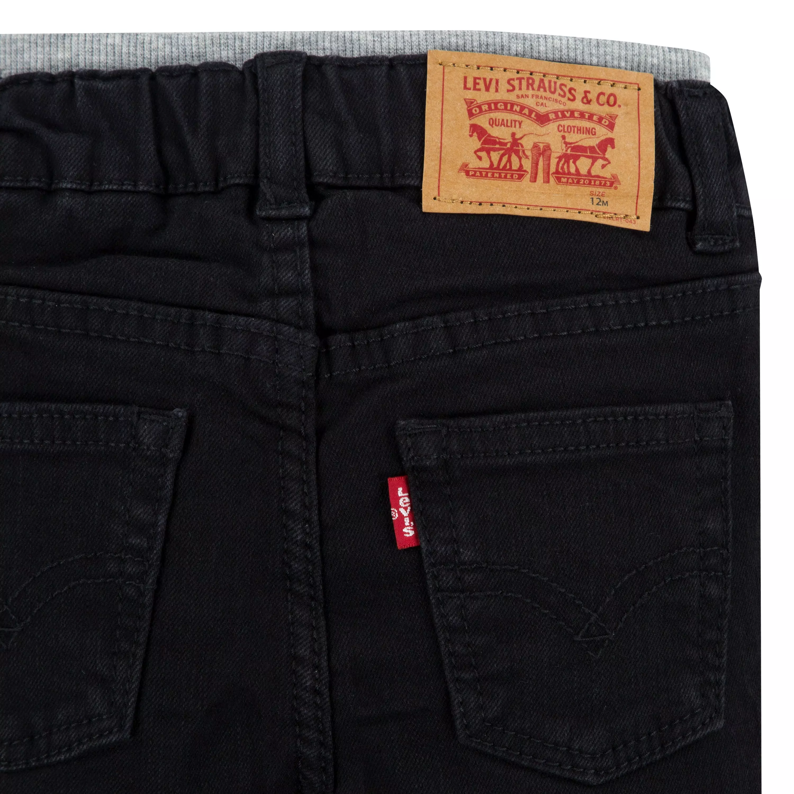 Levi's Baby Boys' Murphy Pull On Pants - Black - BLACK