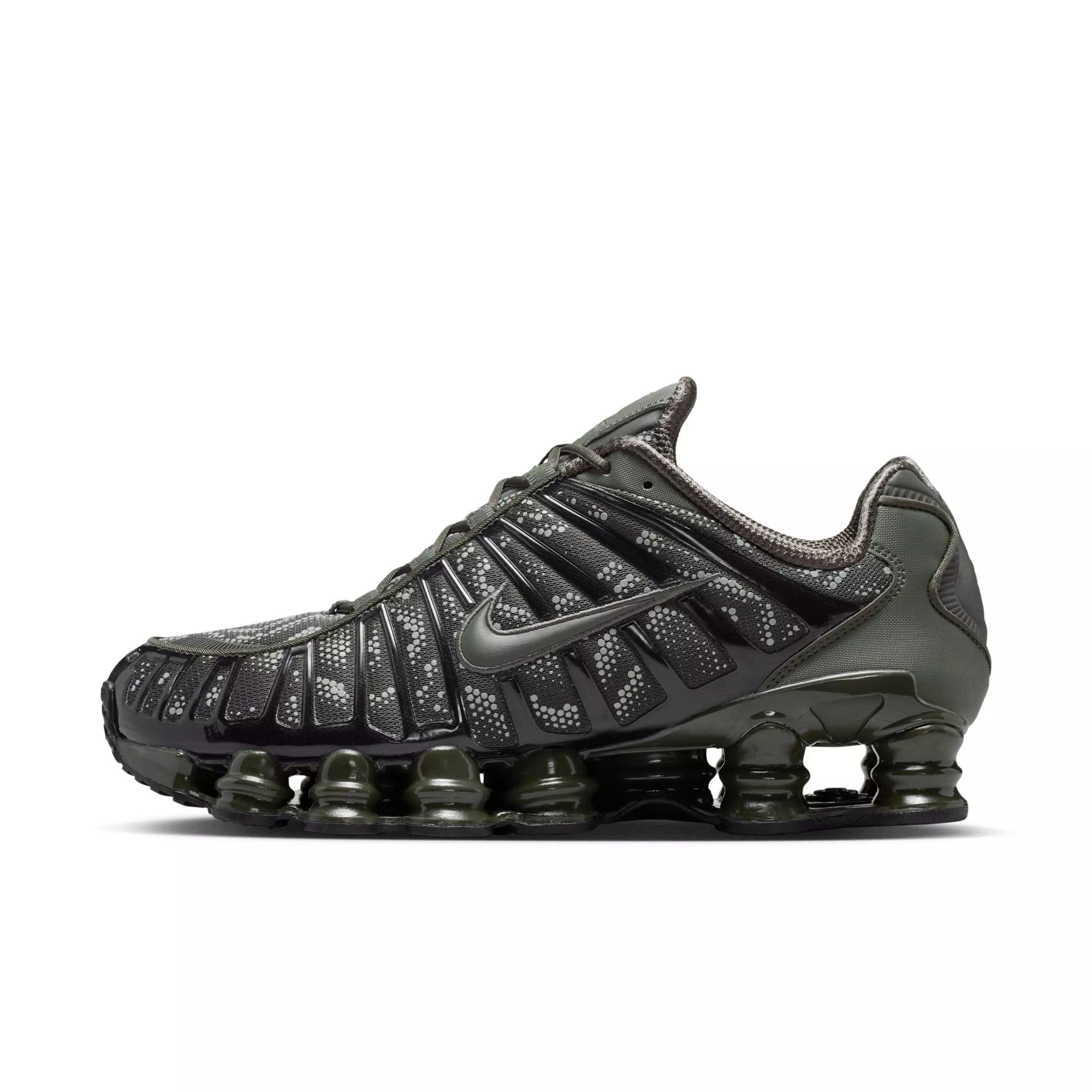 Nike Shox TL "Newsprint/Black/Newsprint" Men's Shoe - NEWSPRINT/BLACK/NEWSPRINT