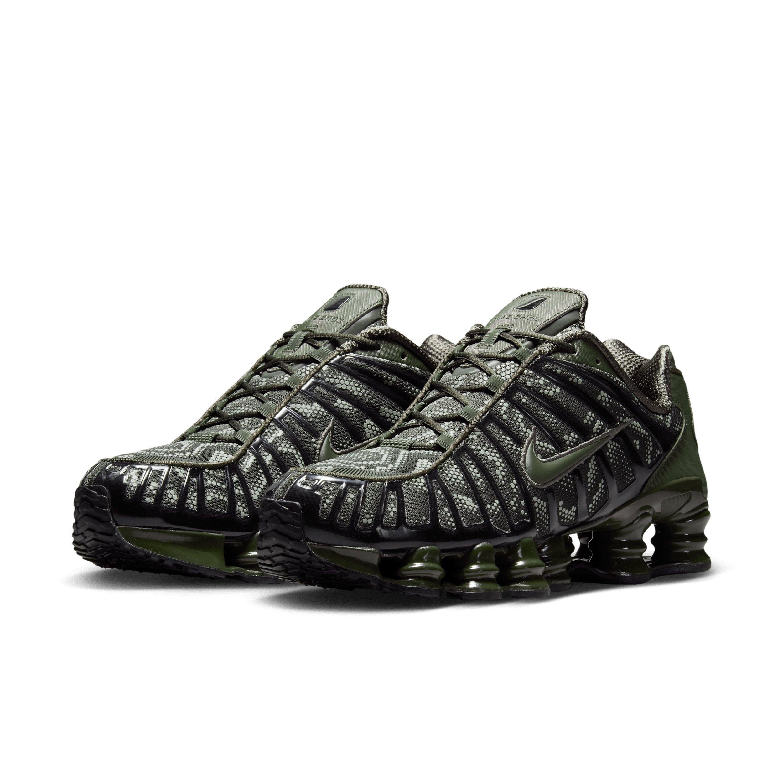 Nike Shox TL "Newsprint/Black/Newsprint" Men's Shoe - NEWSPRINT/BLACK/NEWSPRINT Thumbnail View 3