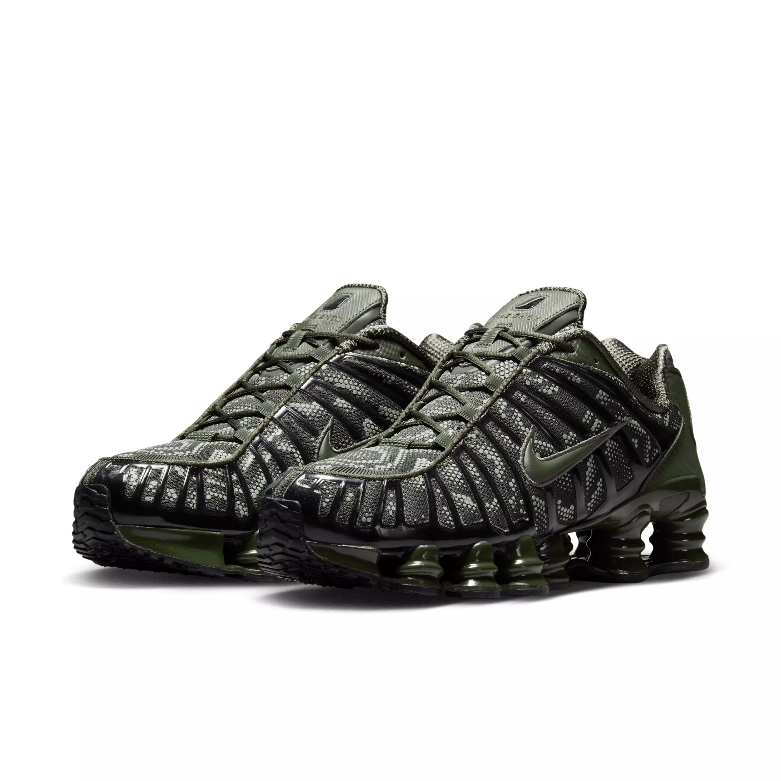 Nike Shox TL "Newsprint/Black/Newsprint" Men's Shoe - NEWSPRINT/BLACK/NEWSPRINT