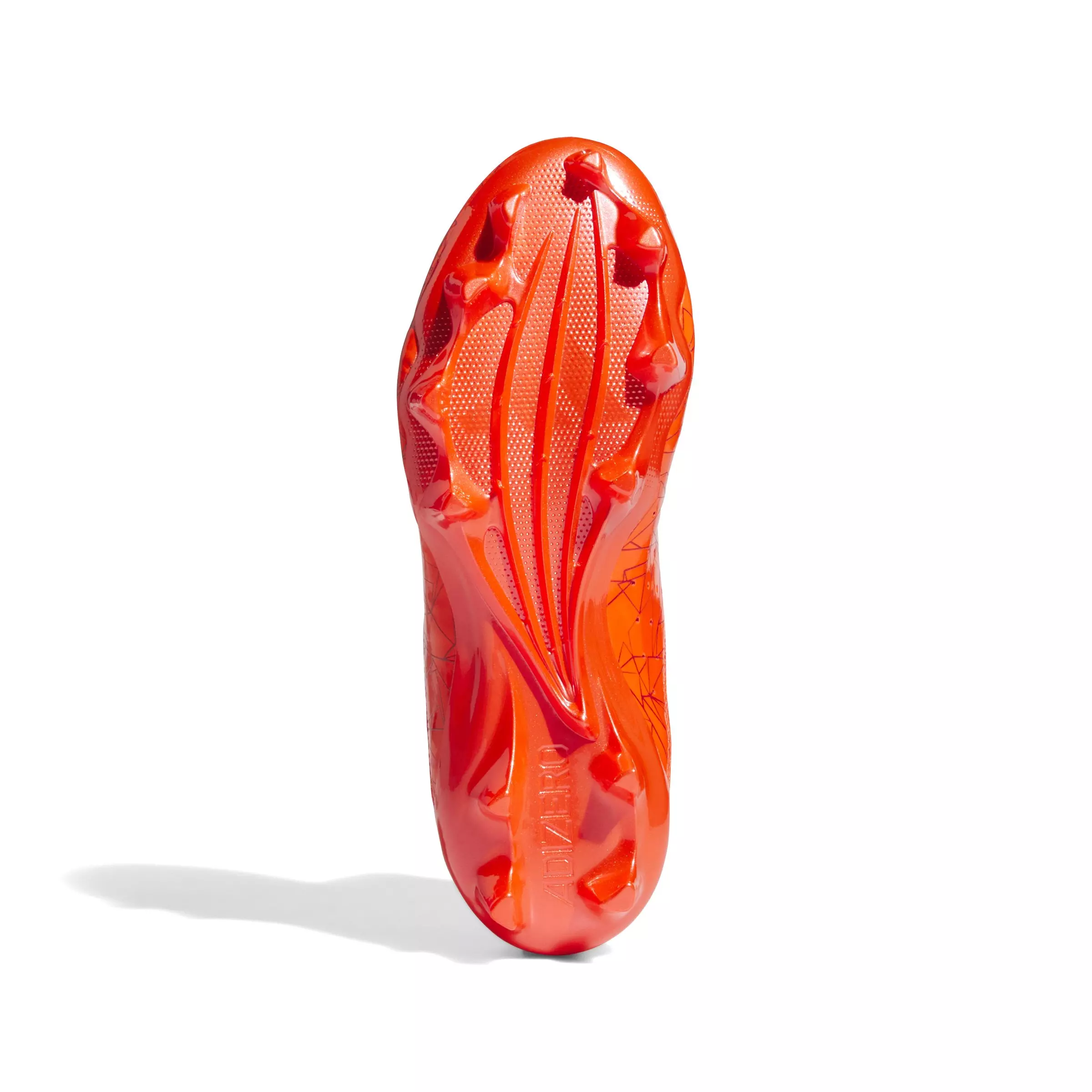 adidas adiZero Chaos AAB "Solar Red/Ftwr White/Solar Red" Unisex Lineman Football Cleat - RED/WHITE/RED