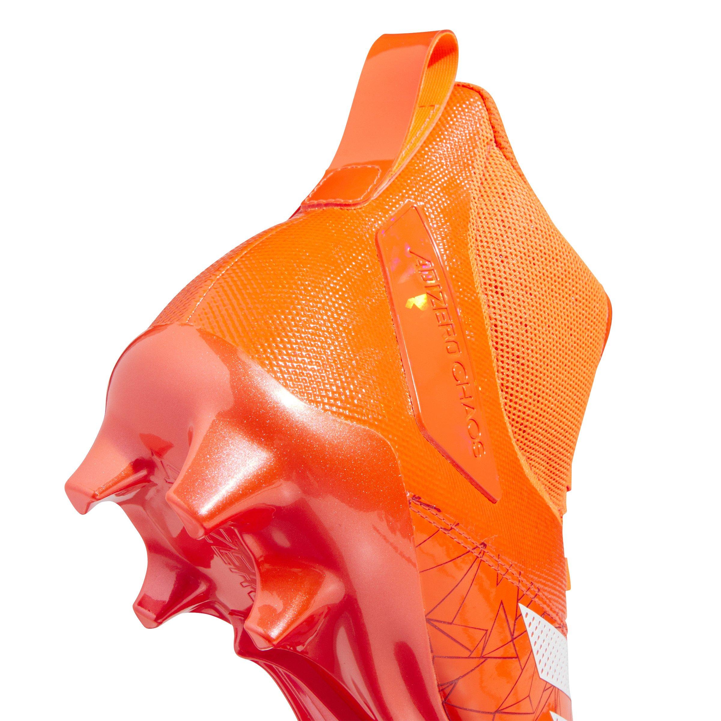 adidas adiZero Chaos AAB "Solar Red/Ftwr White/Solar Red" Unisex Lineman Football Cleat - RED/WHITE/RED Thumbnail View 8