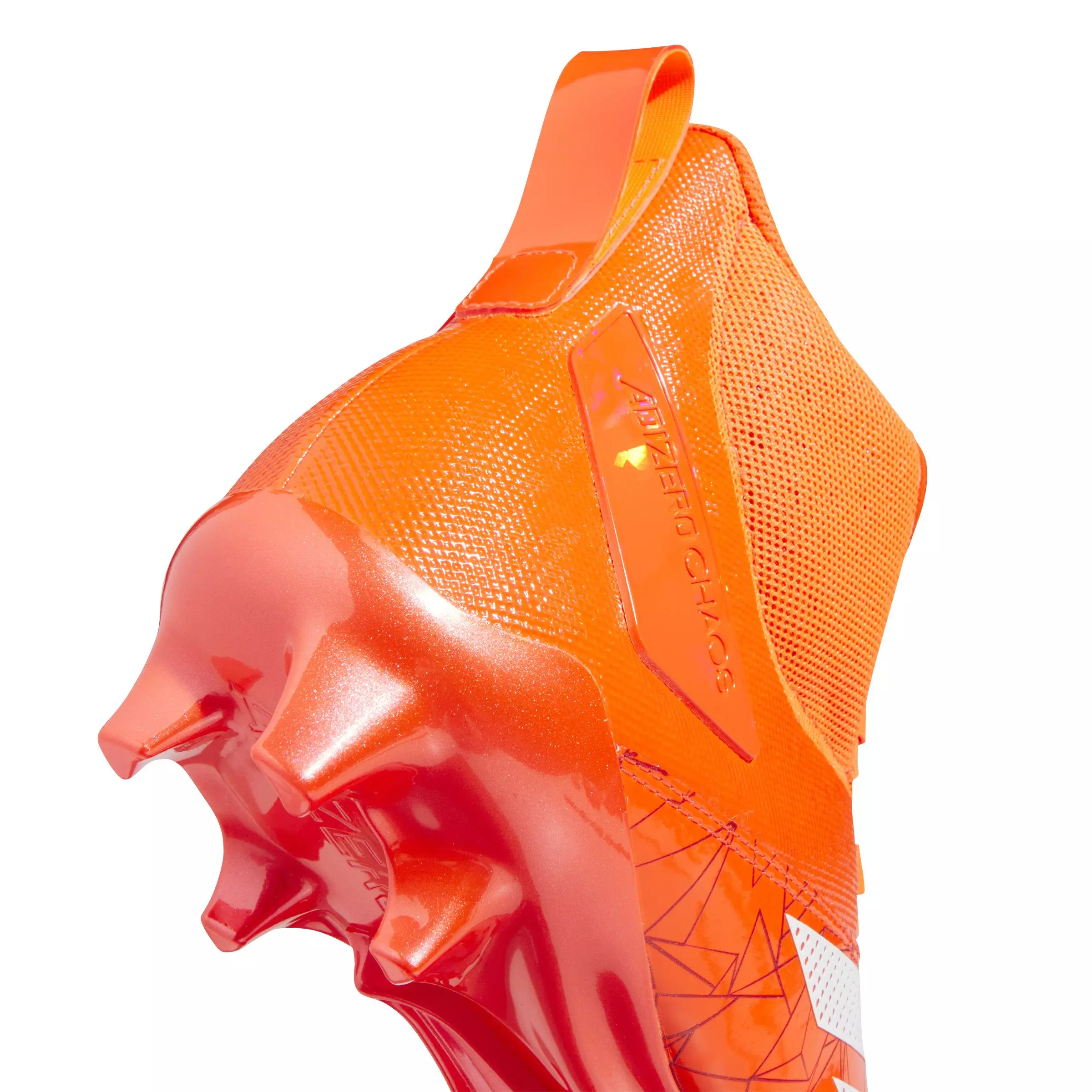 adidas adiZero Chaos AAB "Solar Red/Ftwr White/Solar Red" Unisex Lineman Football Cleat - RED/WHITE/RED