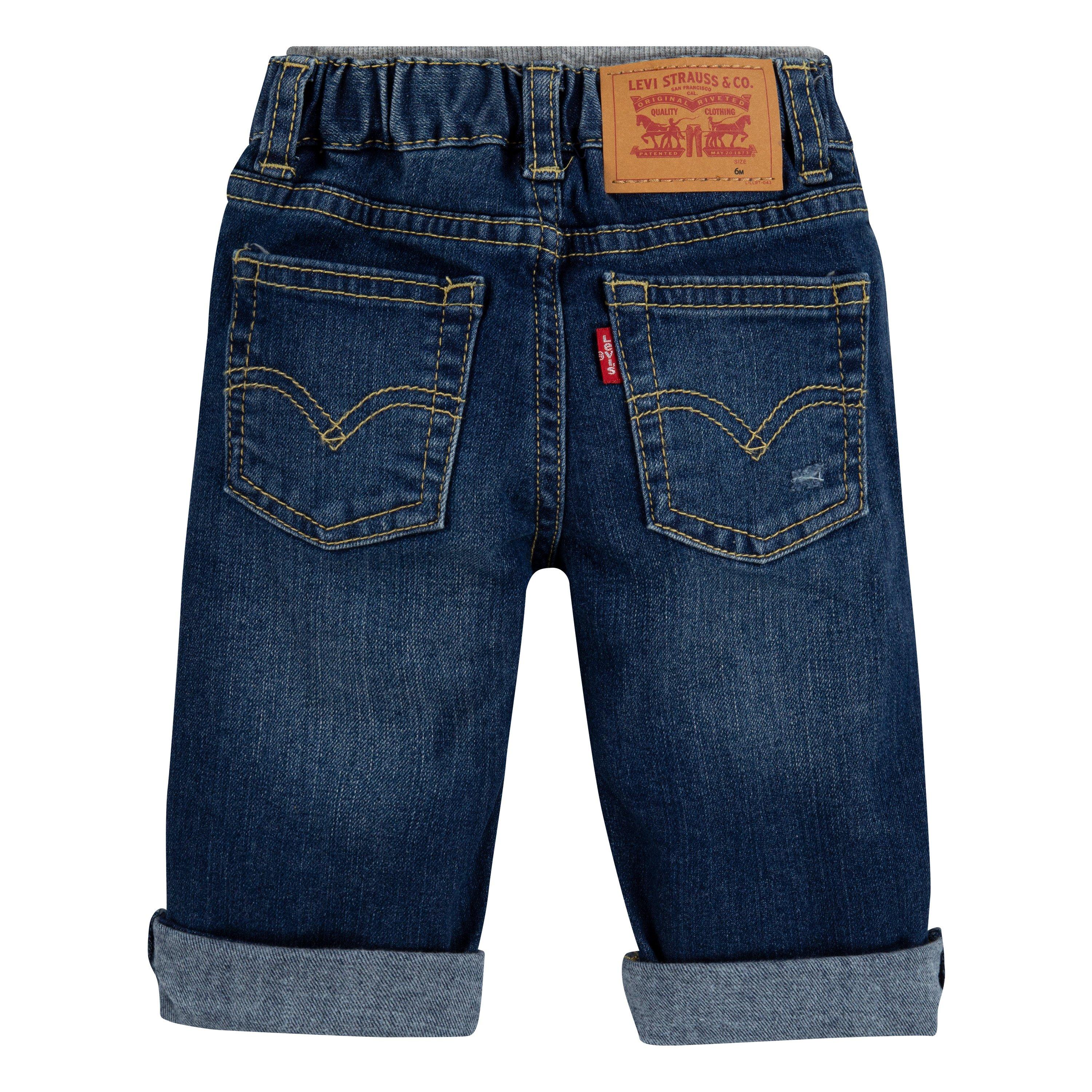 Levi's Murphy Pull On Infant Boys' PCH Blue Pants - PCH BLUE Thumbnail View 2