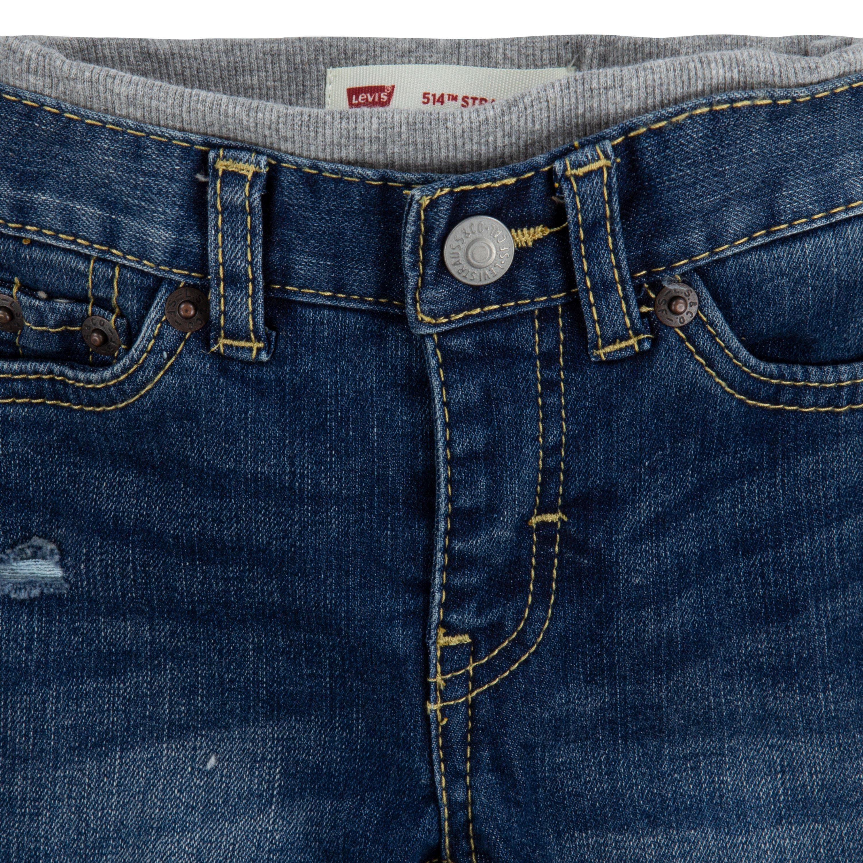 Levi's Murphy Pull On Infant Boys' PCH Blue Pants - PCH BLUE Thumbnail View 3