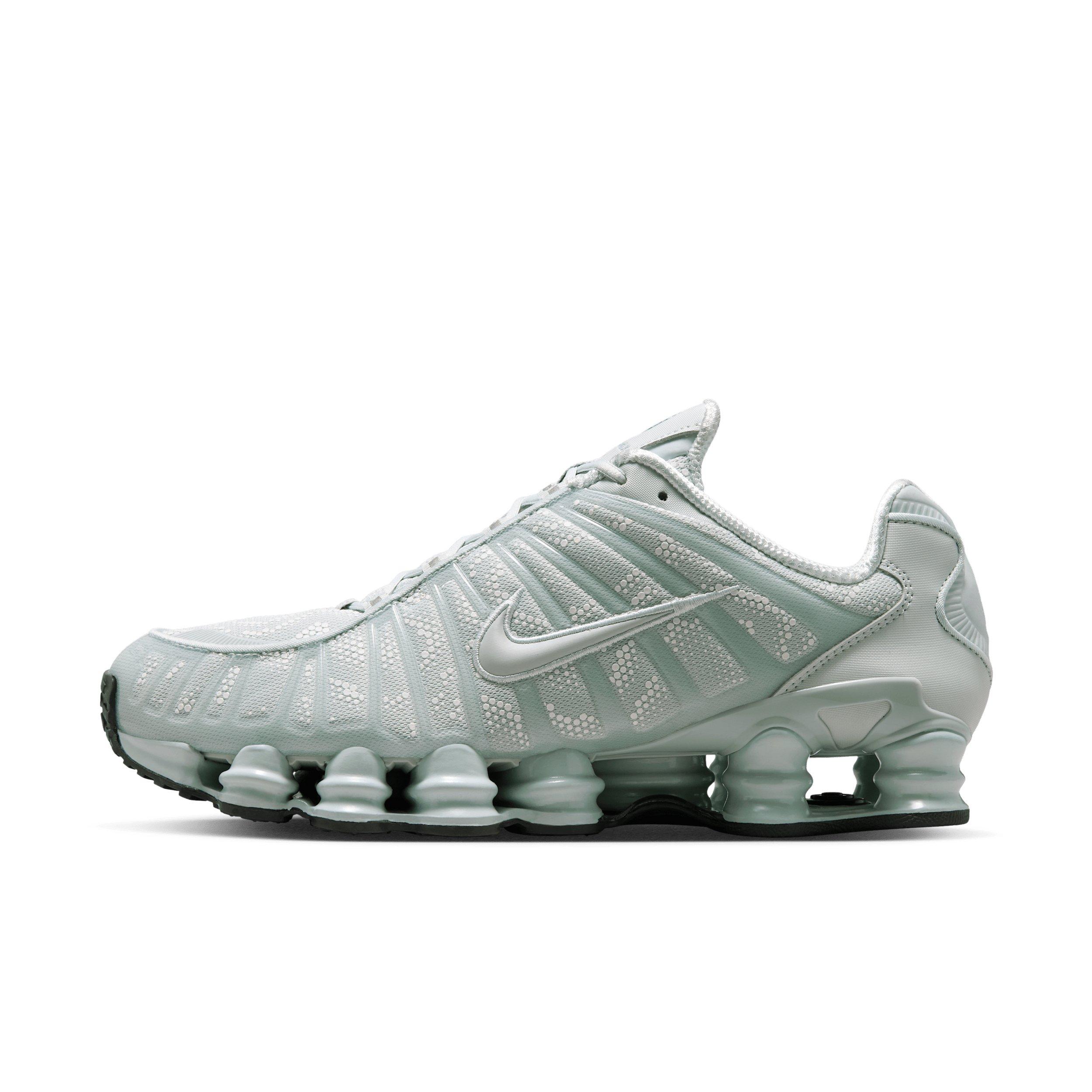 Nike Shox TL "Light Silver/Newsprint/Light Silver" Men's Shoe - LT SILVER/NEWSPRINT/LT SILVER Thumbnail View 2