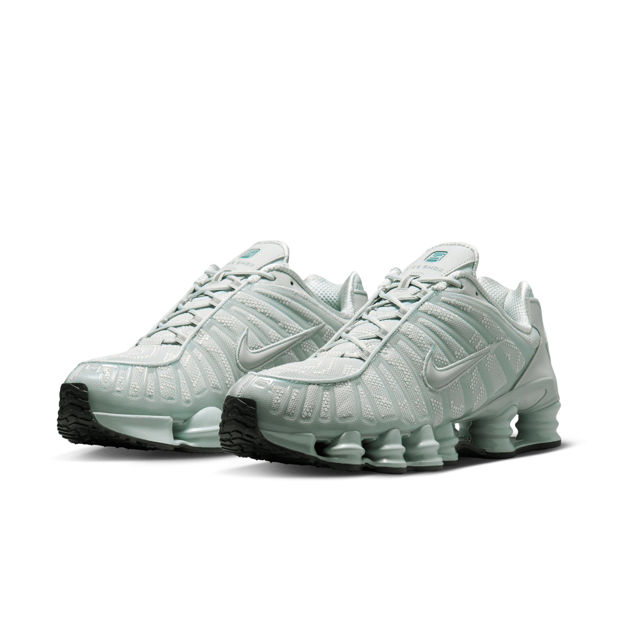 Nike Shox TL "Light Silver/Newsprint/Light Silver" Men's Shoe - LT SILVER/NEWSPRINT/LT SILVER Thumbnail View 3