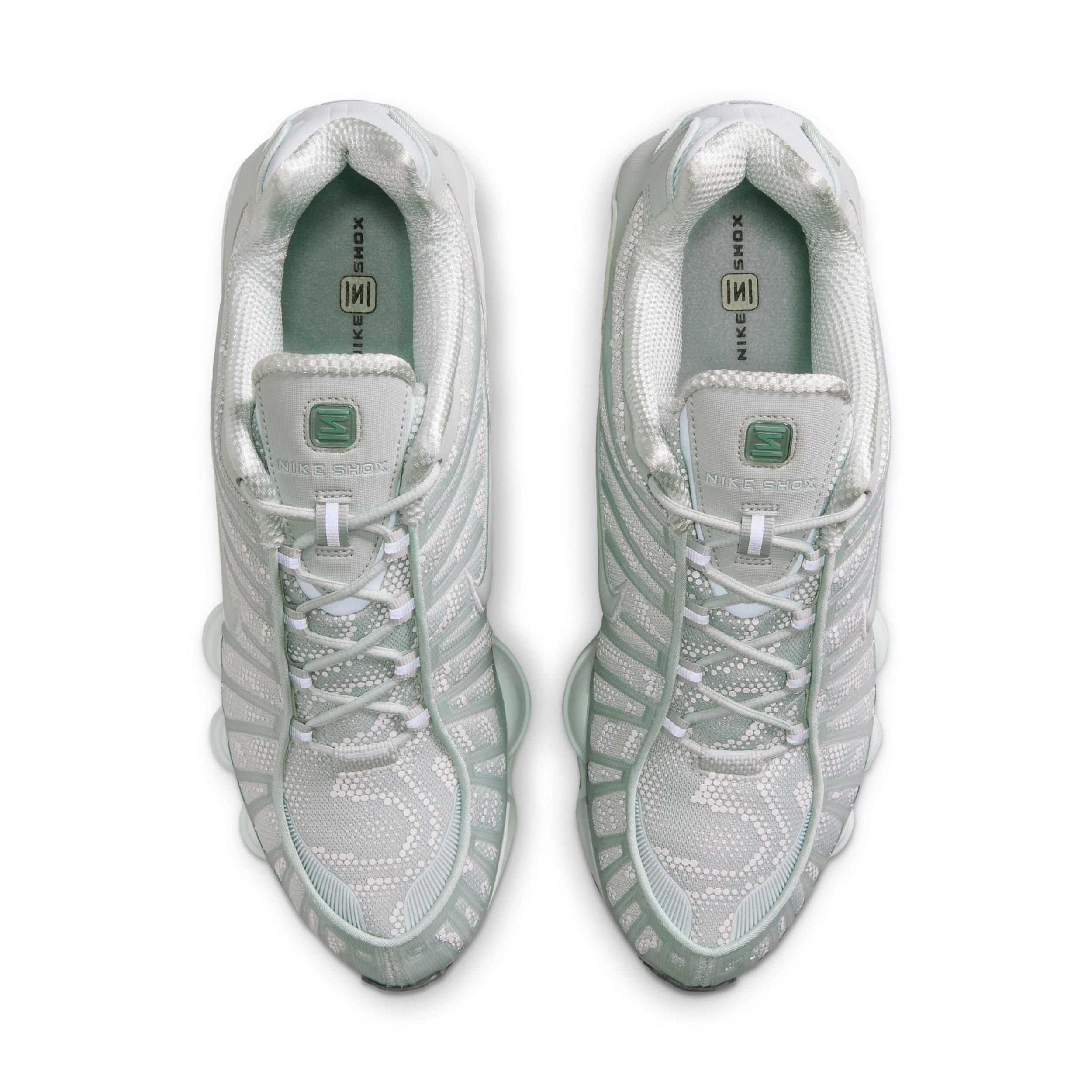 Nike Shox TL "Light Silver/Newsprint/Light Silver" Men's Shoe - LT SILVER/NEWSPRINT/LT SILVER Thumbnail View 4