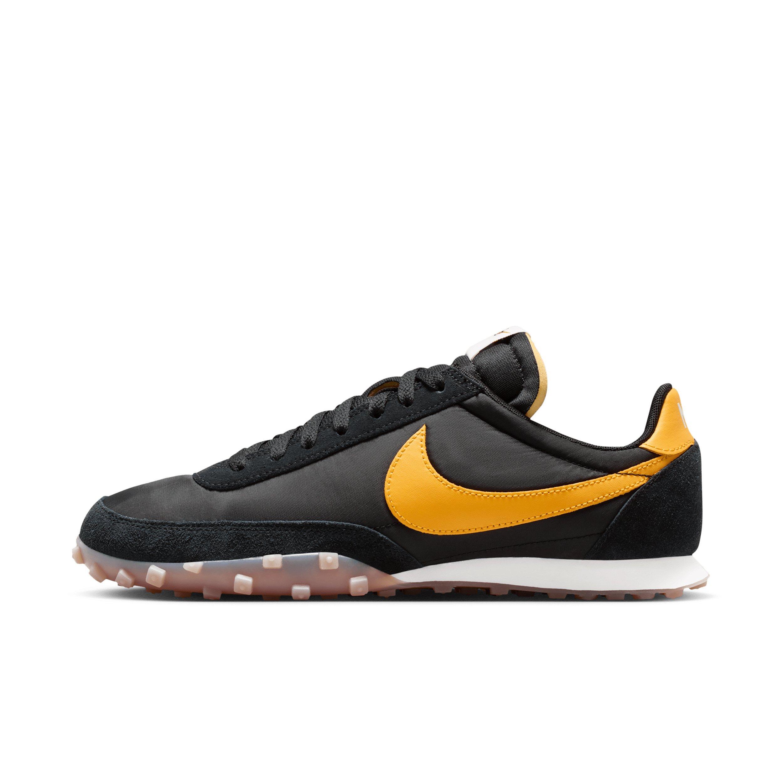 Nike Waffle Racer "Black/Sail/Gum Medium Brown/University Gold" Men's Shoe - BLACK/SAIL/MD BROWN/GOLD Thumbnail View 2