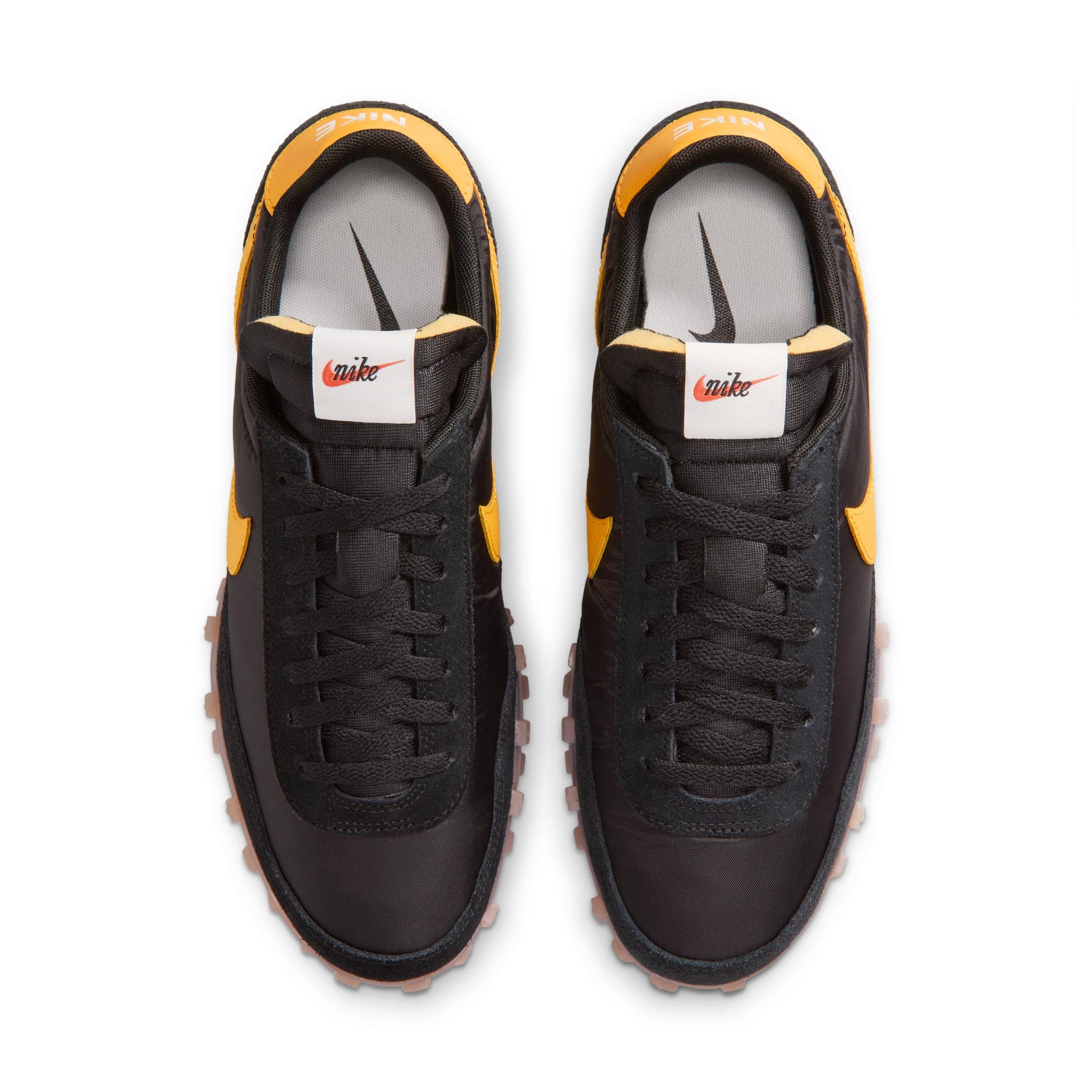Nike Waffle Racer "Black/Sail/Gum Medium Brown/University Gold" Men's Shoe - BLACK/SAIL/MD BROWN/GOLD Thumbnail View 4