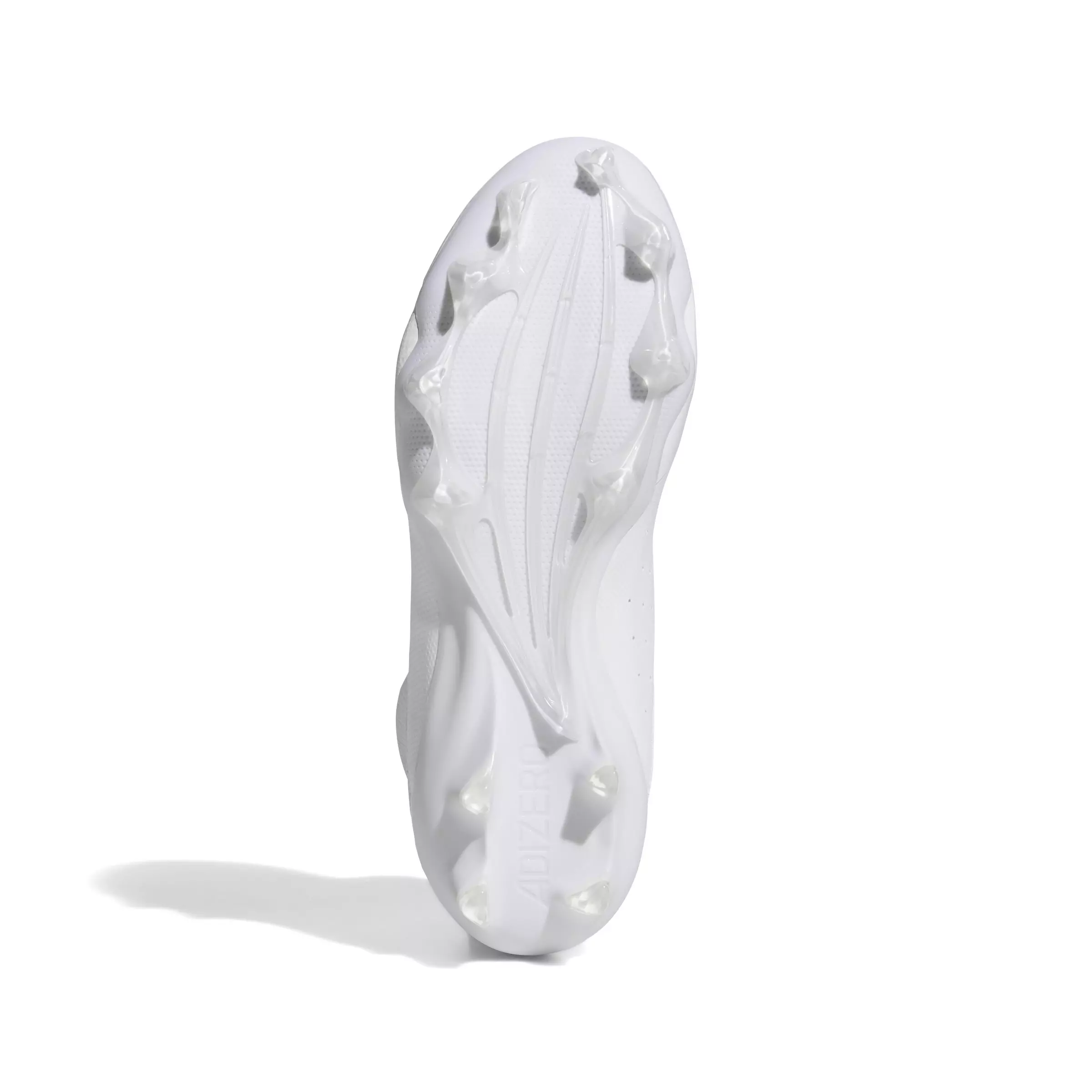 adidas Adizero Chaos "Ftwr White/Silver Metallic/Ftwr White" Unisex Linemen Football Cleat - WHITE/SILVER/WHITE