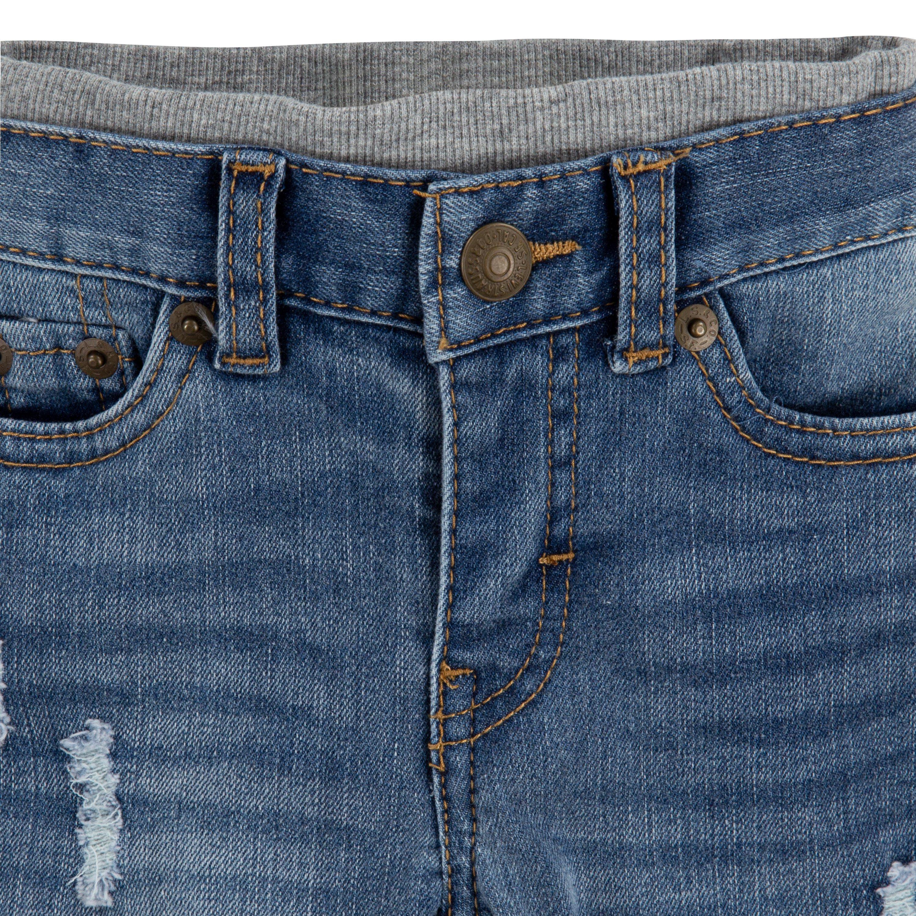 Levi's Infant Boys' Murphy Pull On Pants - Vintage Sky - VINTAGE SKY Thumbnail View 3