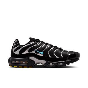 Nike Air Max Plus Premium "Black/Chrome/Gamma Blue" Men's Shoe