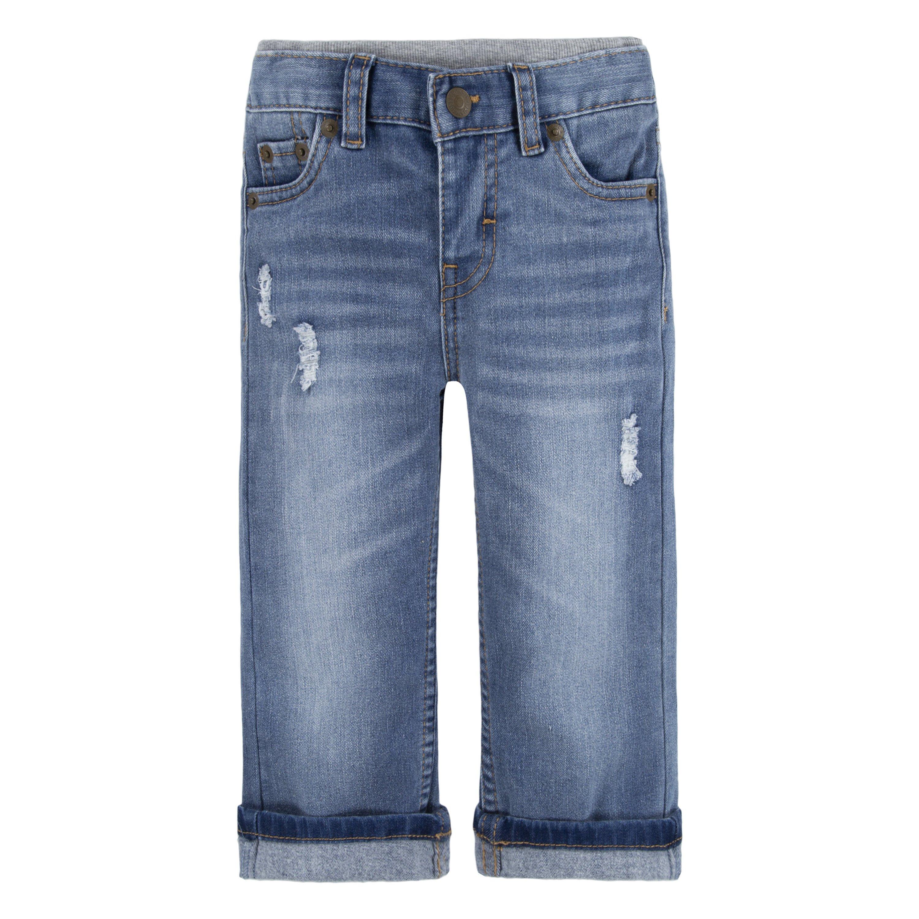 Levi's Baby Boys' Murphy Pull On Vintage Sky Pants - VINTAGE SKY Thumbnail View 1