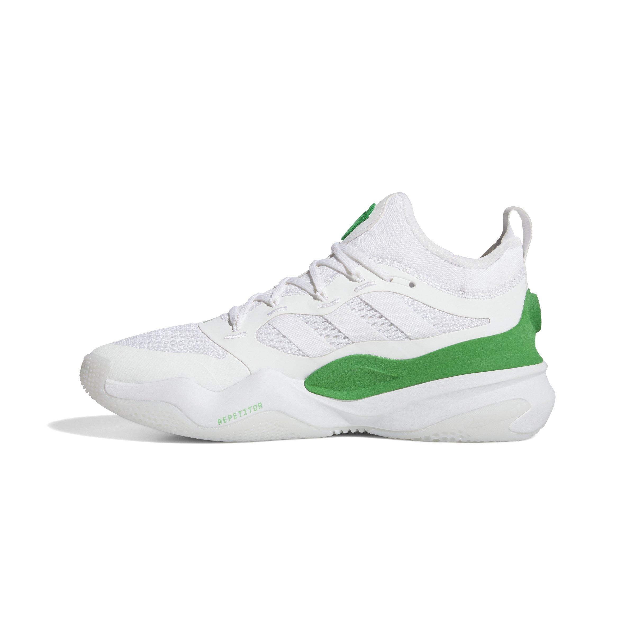 adidas Mahomes 2 Impact FLX Fairway Turf "Ftwr White/Ftwr White/Ftwr White" Unisex Football Shoe - WHITE/GREEN/WHITE Thumbnail View 2