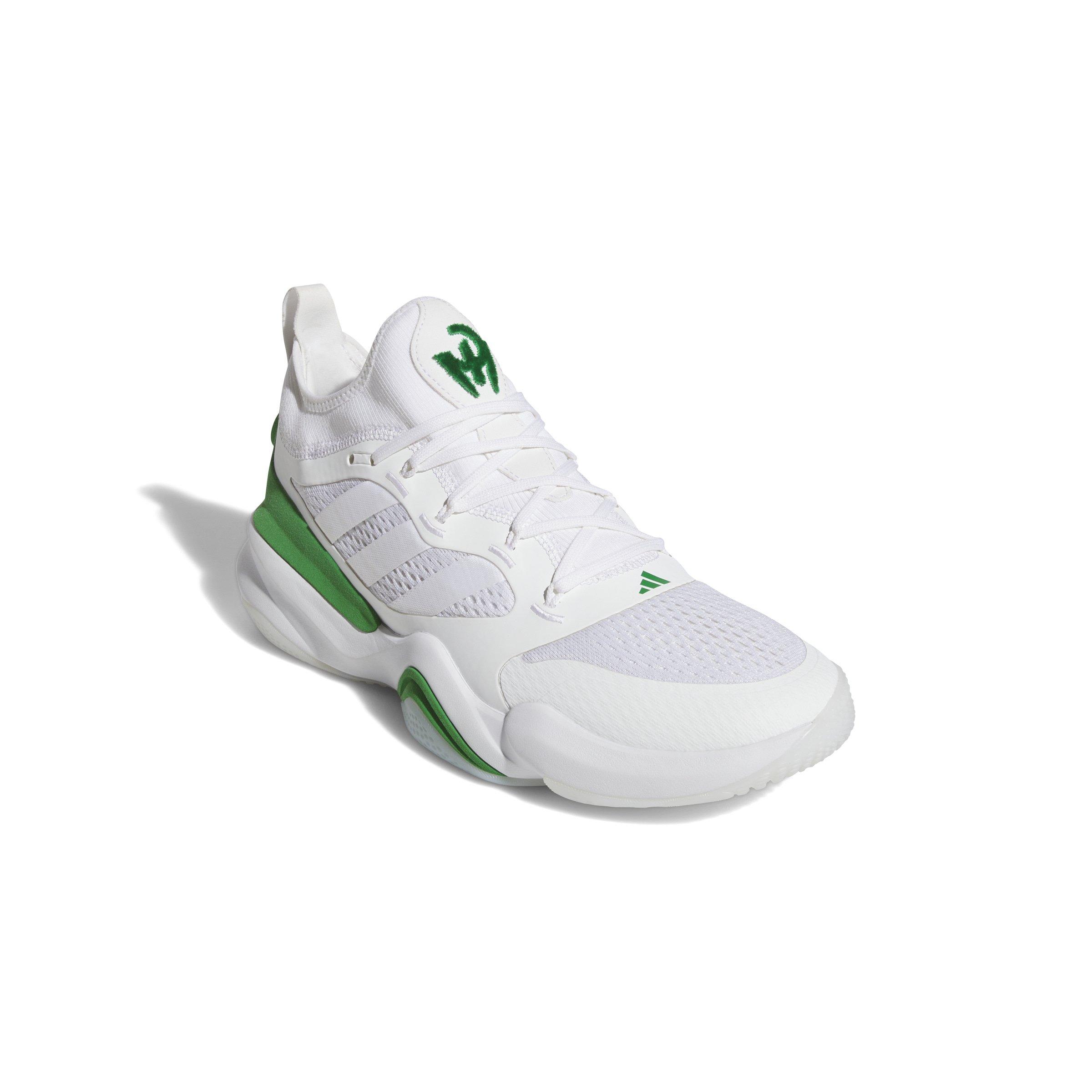 adidas Mahomes 2 Impact FLX Fairway Turf "Ftwr White/Ftwr White/Ftwr White" Unisex Football Shoe - WHITE/GREEN/WHITE Thumbnail View 3