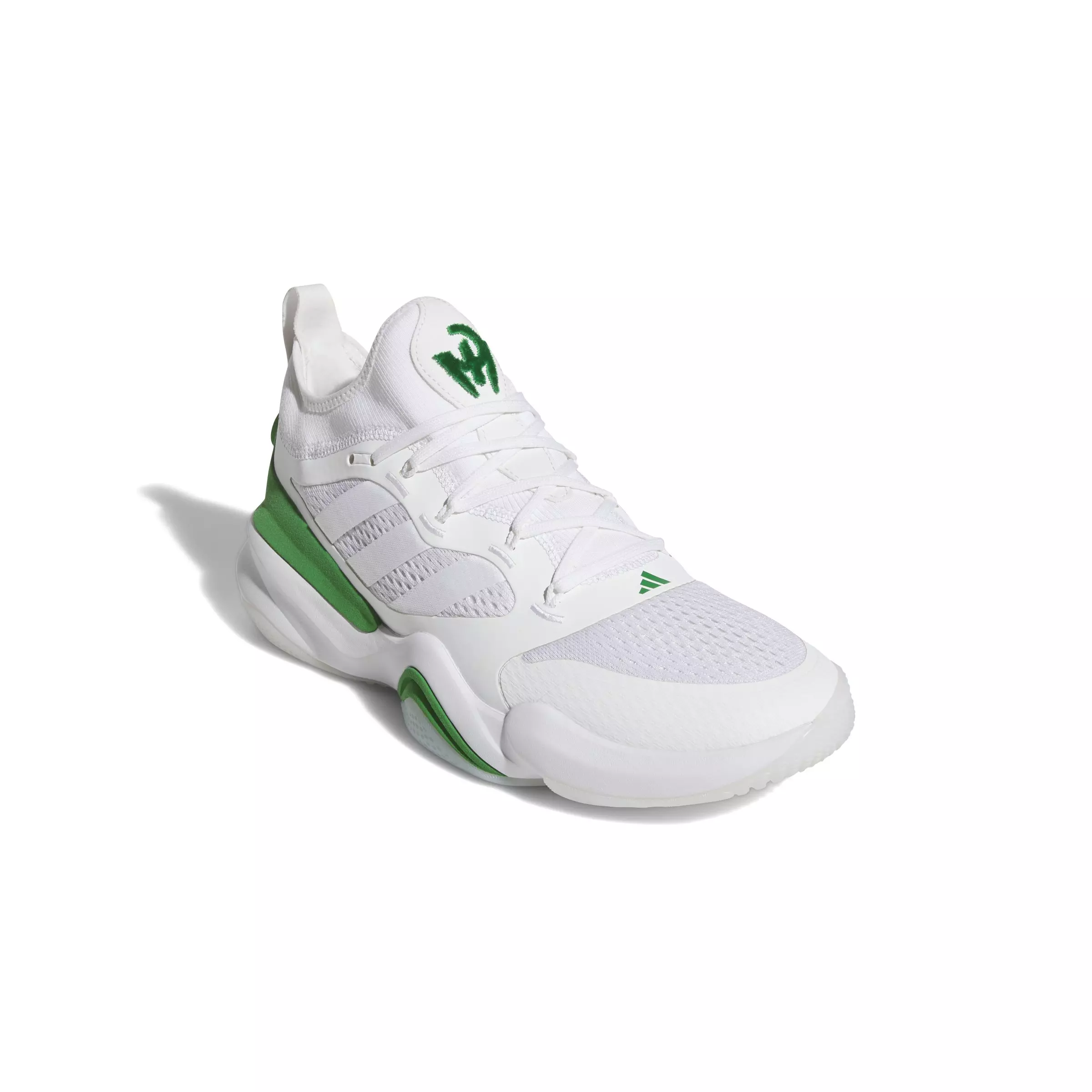 adidas Mahomes 2 Impact FLX Fairway Turf "Ftwr White/Ftwr White/Ftwr White" Unisex Football Shoe - WHITE/GREEN/WHITE