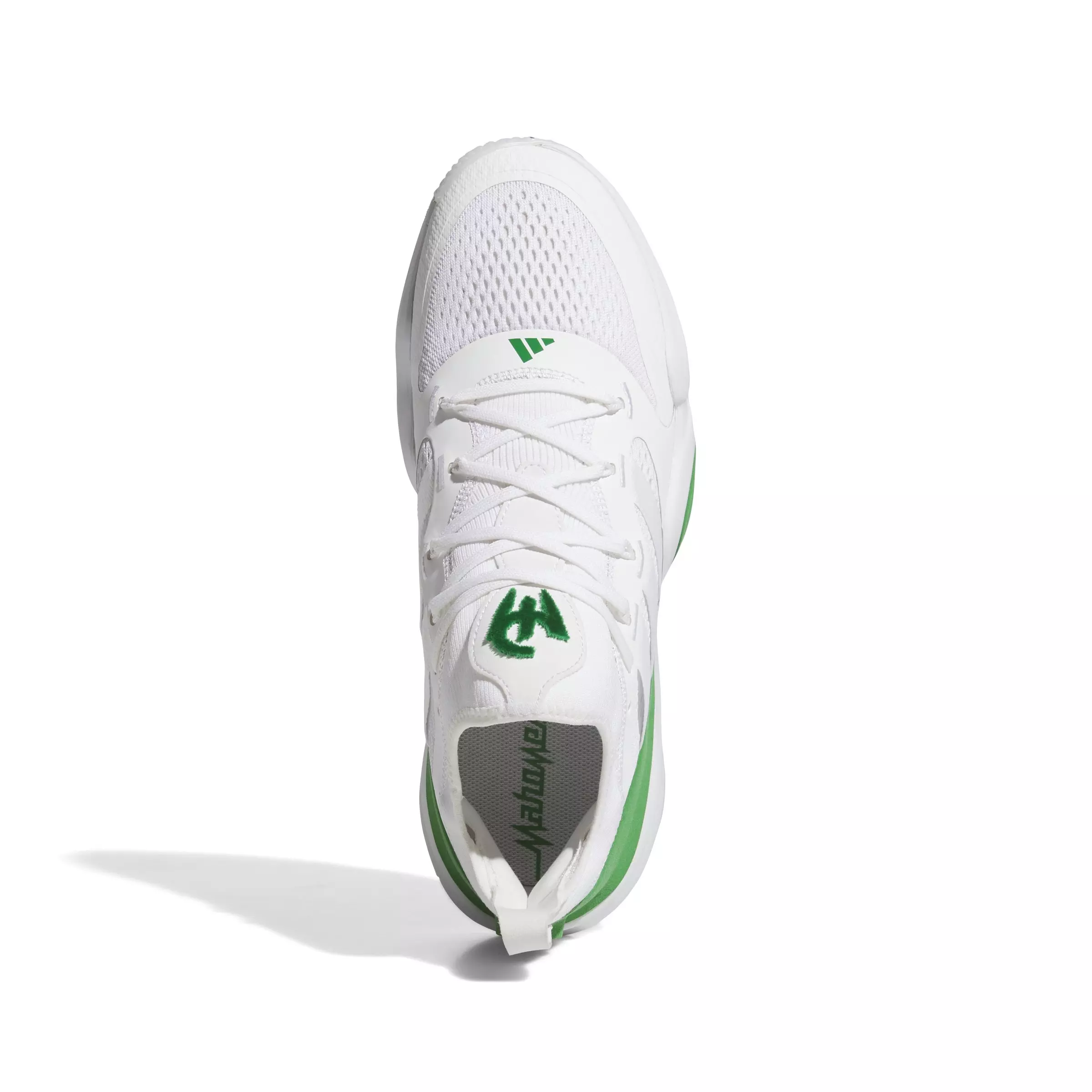 adidas Mahomes 2 Impact FLX Fairway Turf "Ftwr White/Ftwr White/Ftwr White" Unisex Football Shoe - WHITE/GREEN/WHITE