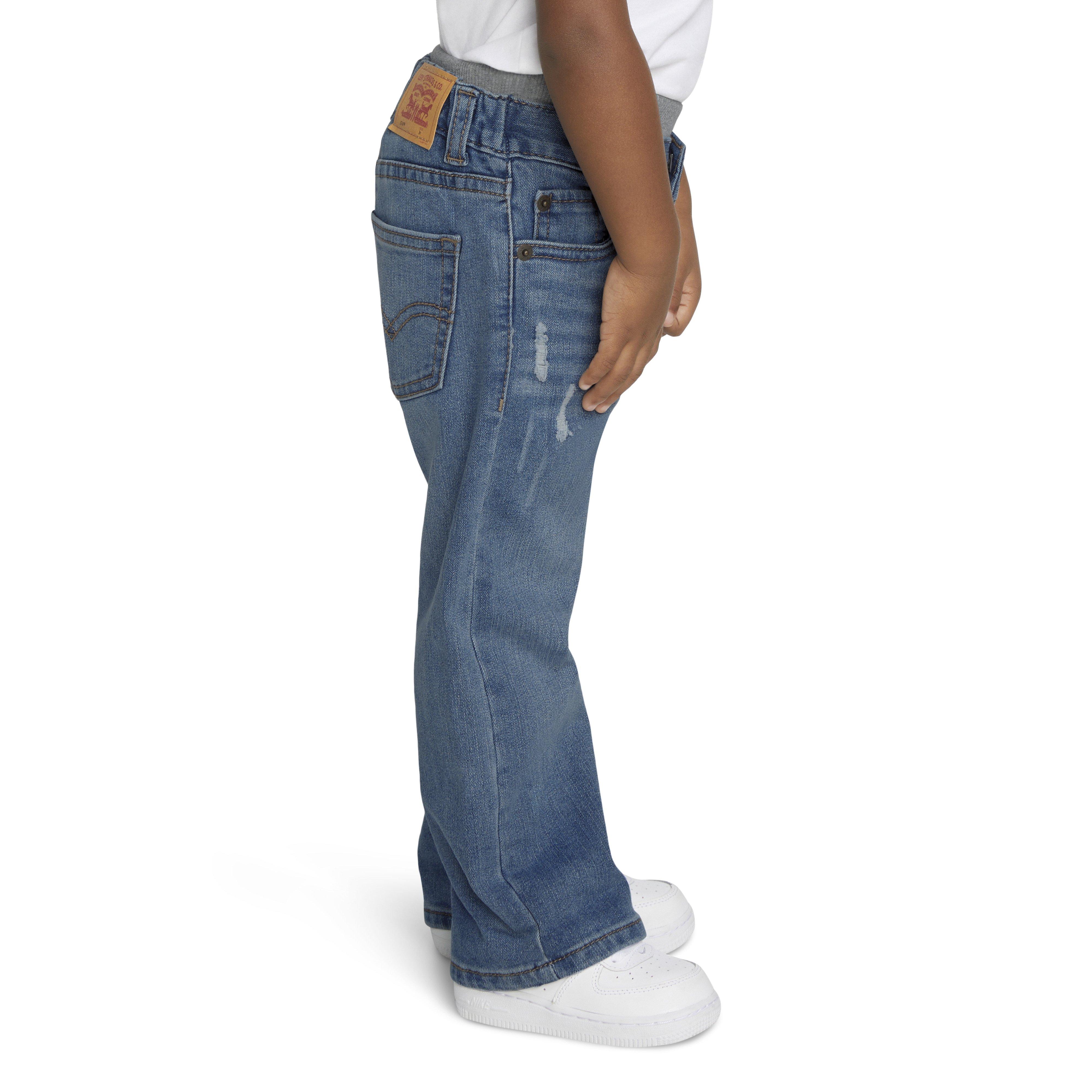 Levi's Toddler Boys' Murphy Pull On Vintage Sky Pants - VINTAGE SKY Thumbnail View 3