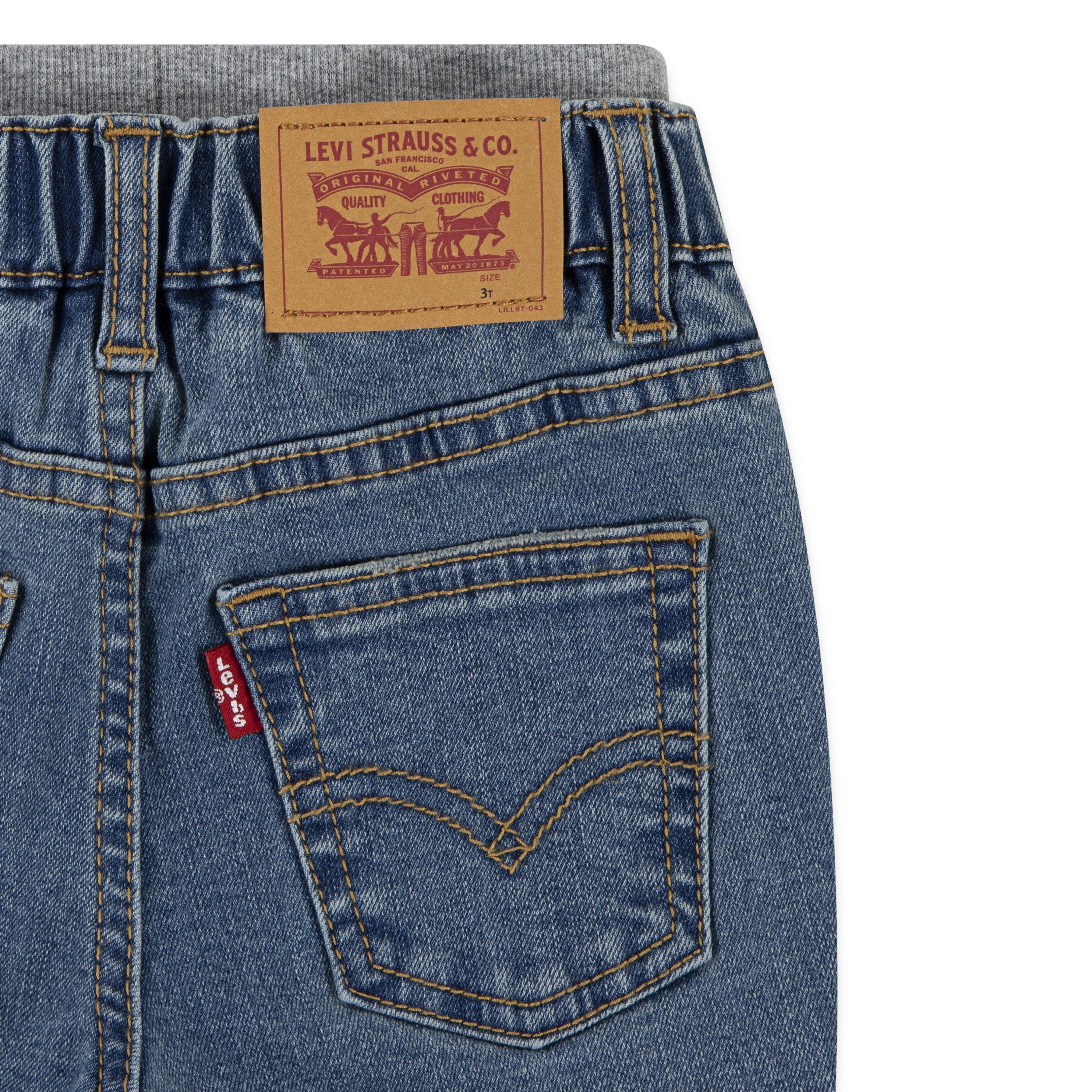 Levi's Toddler Boys' Murphy Pull On Vintage Sky Pants - VINTAGE SKY Thumbnail View 5