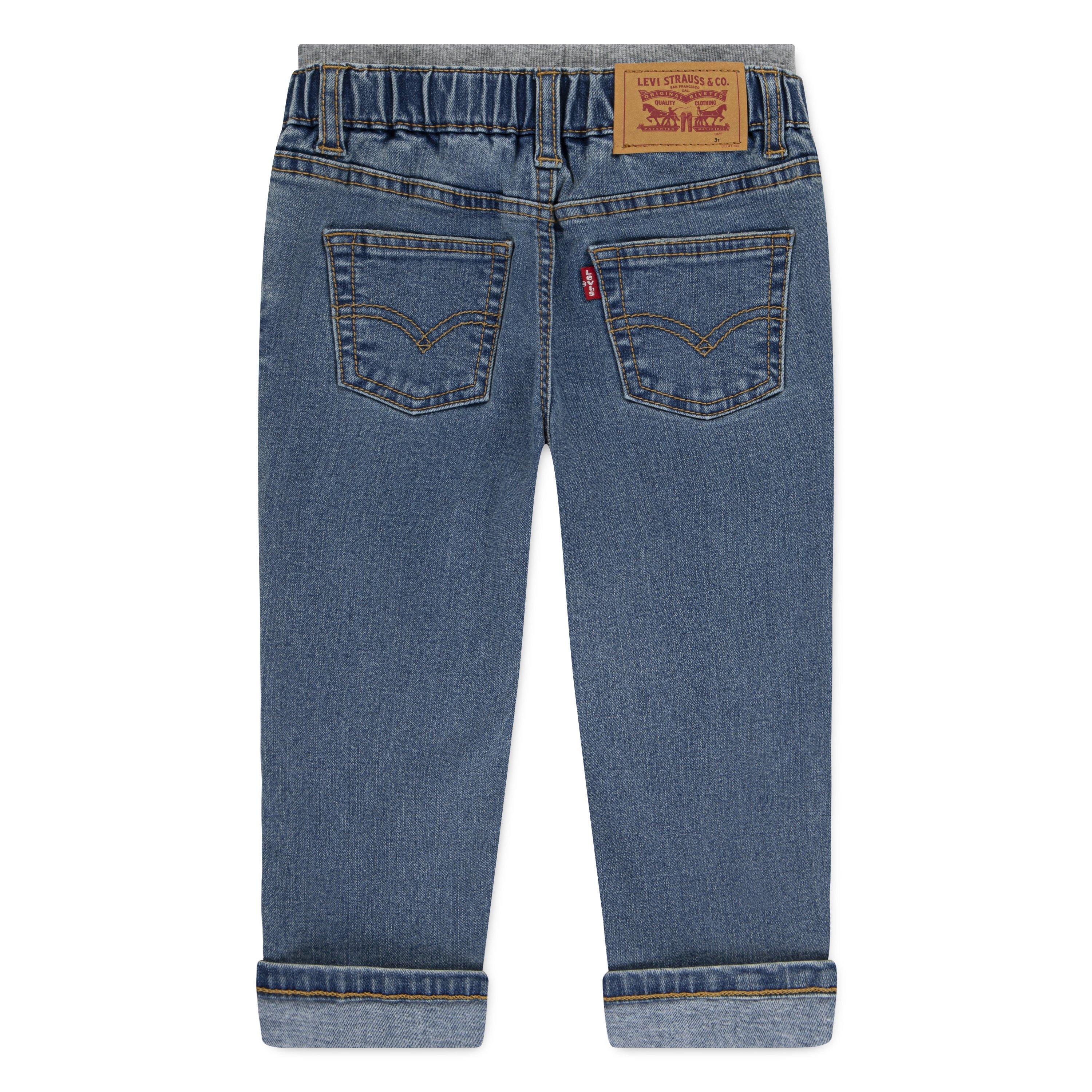 Levi's Toddler Boys' Murphy Pull On Vintage Sky Pants - VINTAGE SKY Thumbnail View 7