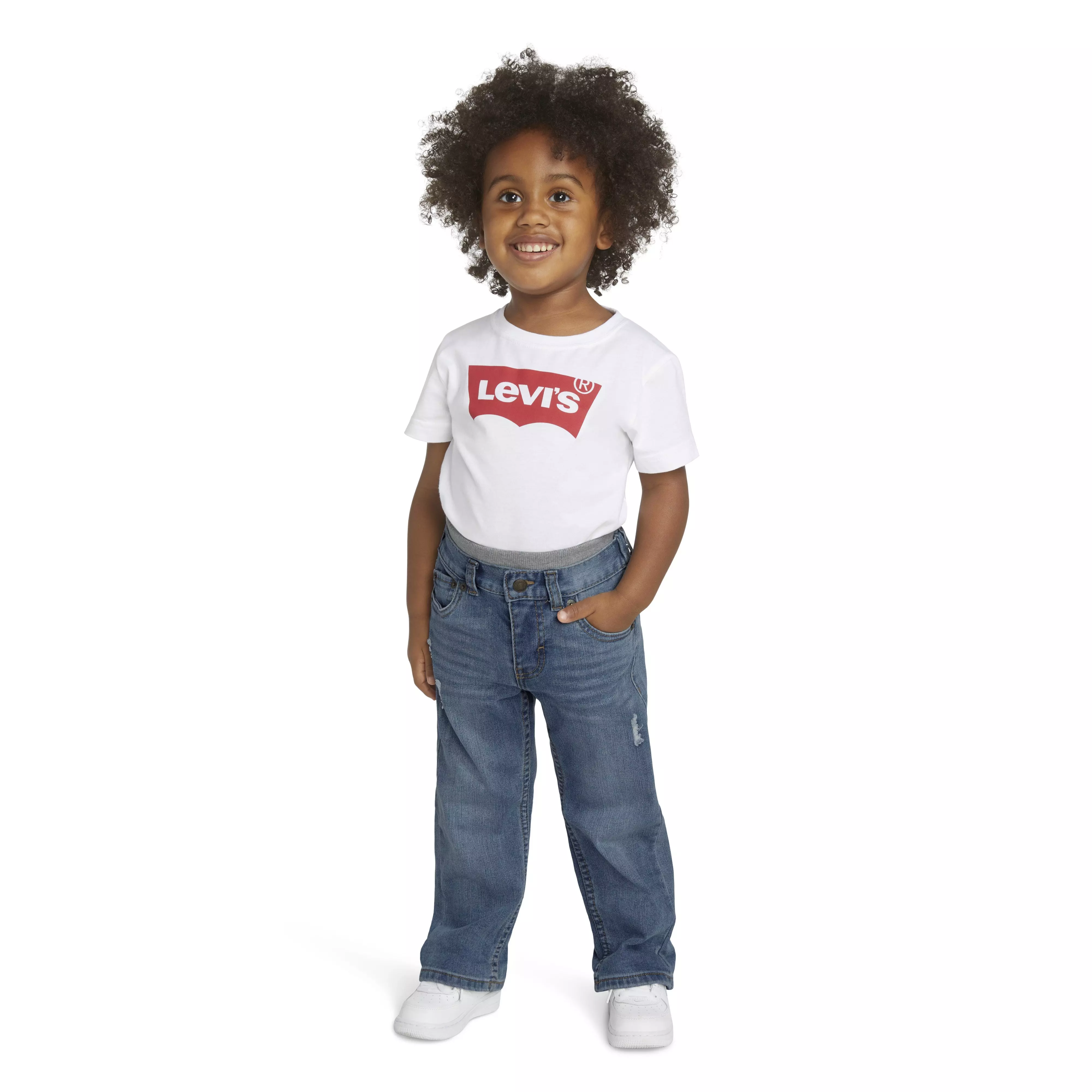 Levi's Toddler Boys' Murphy Pull On Vintage Sky Pants - VINTAGE SKY