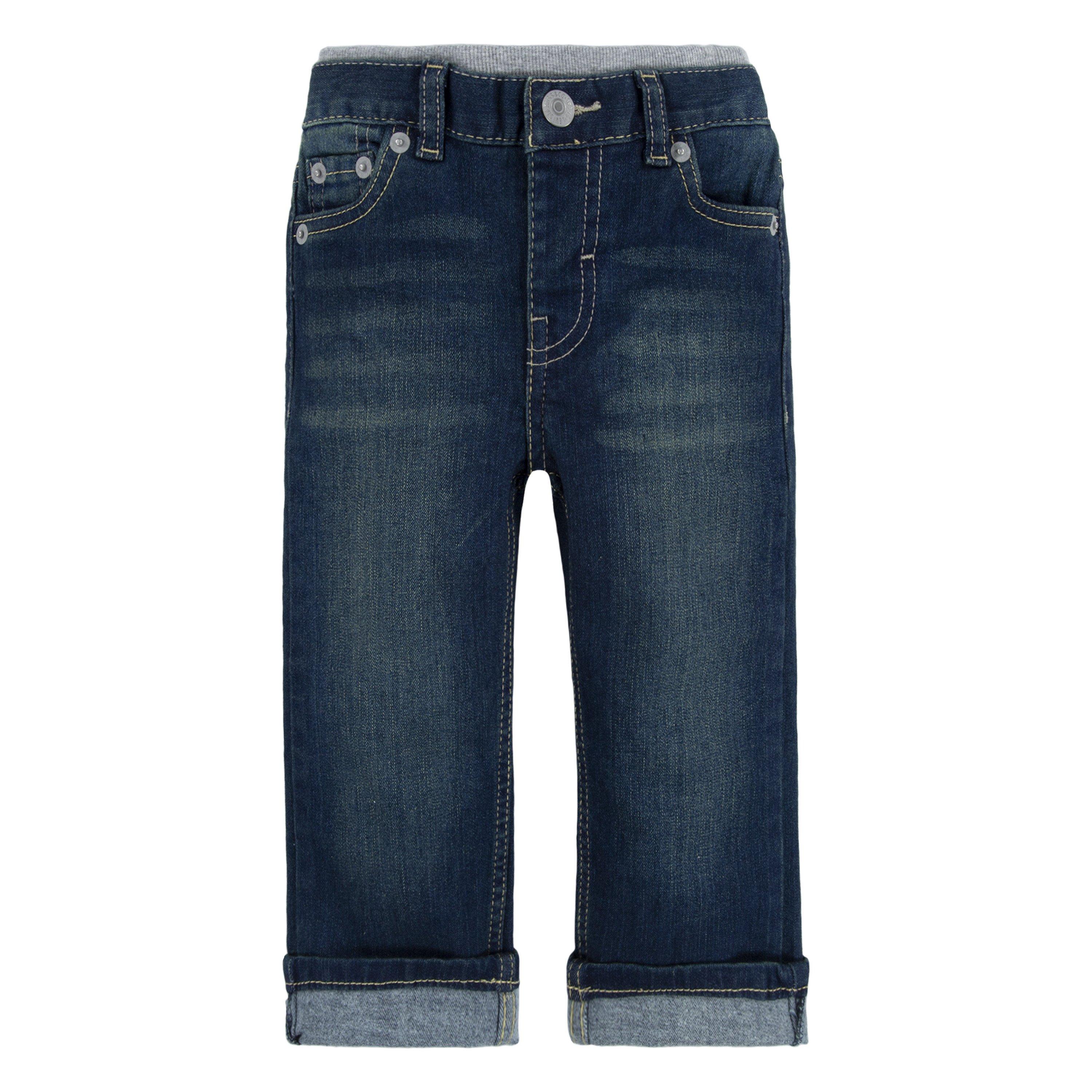 Levi's Murphy Pull On Baby Boys' Covered Up Pants - Blue - COVERED UP BLUE Thumbnail View 1