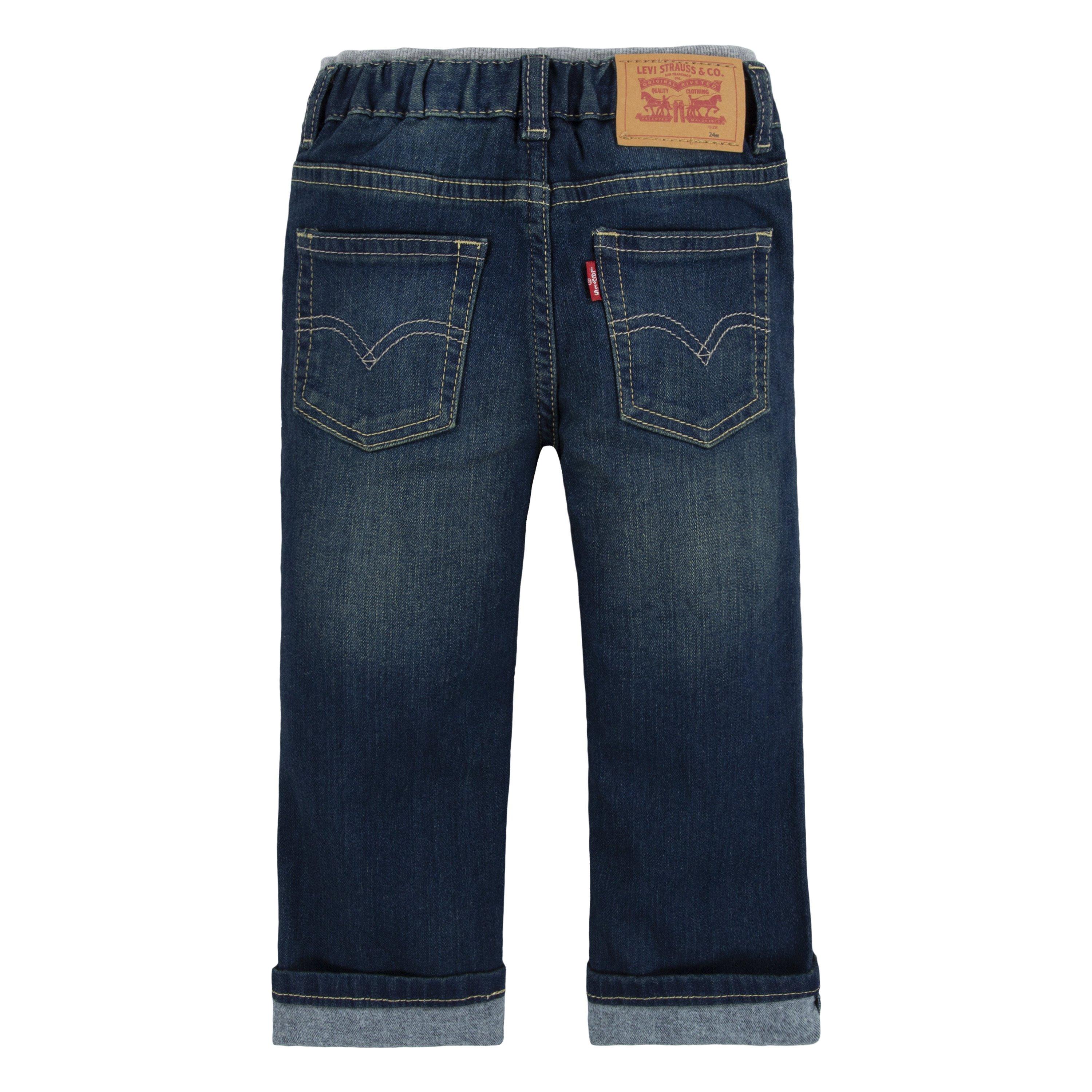 Levi's Murphy Pull On Baby Boys' Covered Up Pants - Blue - COVERED UP BLUE Thumbnail View 2