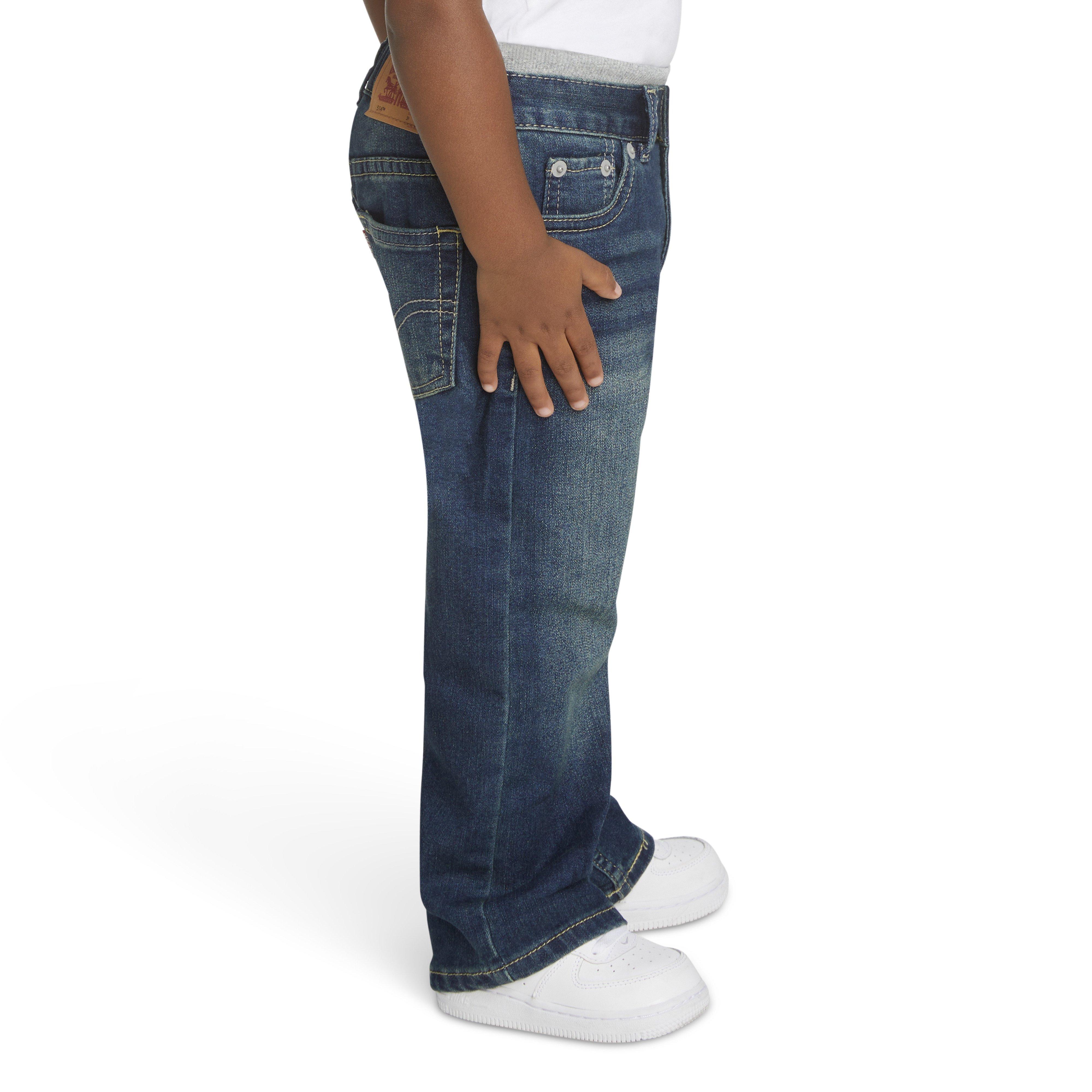 Levi's Murphy Pull On Toddler Boys' Covered Up Pants - Blue - COVERED UP BLUE Thumbnail View 3