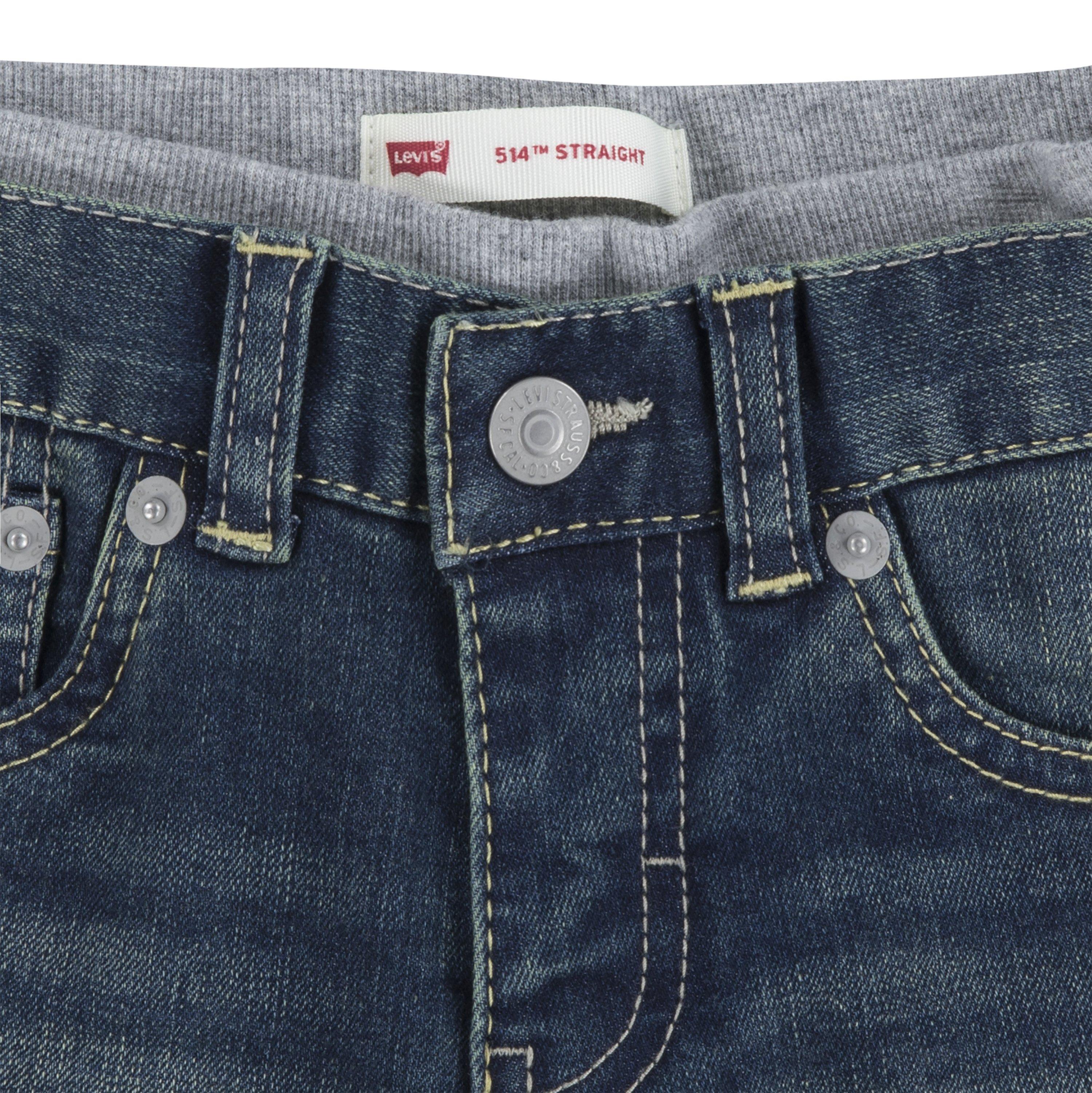 Levi's Murphy Pull On Toddler Boys' Covered Up Pants - Blue - COVERED UP BLUE Thumbnail View 4