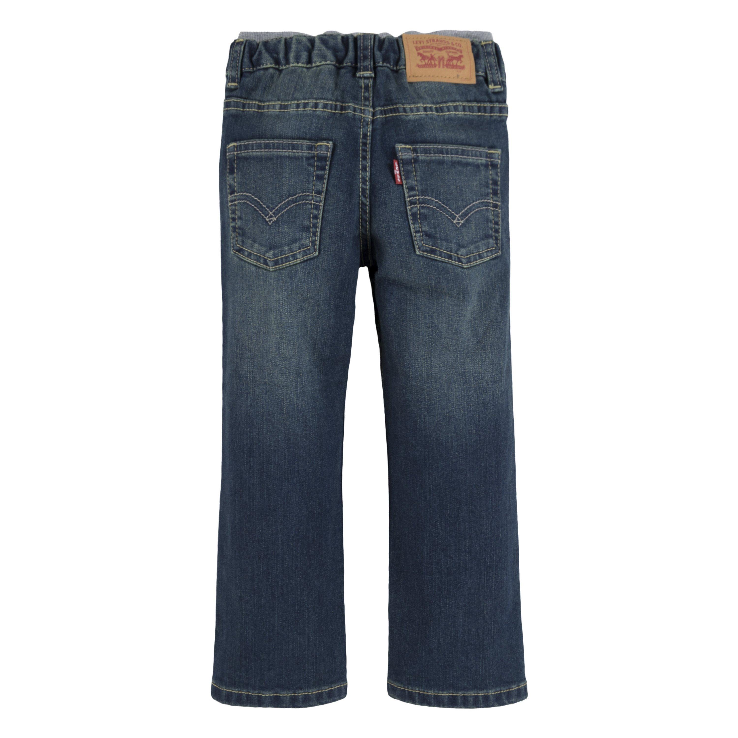Levi's Murphy Pull On Toddler Boys' Covered Up Pants - Blue - COVERED UP BLUE Thumbnail View 7