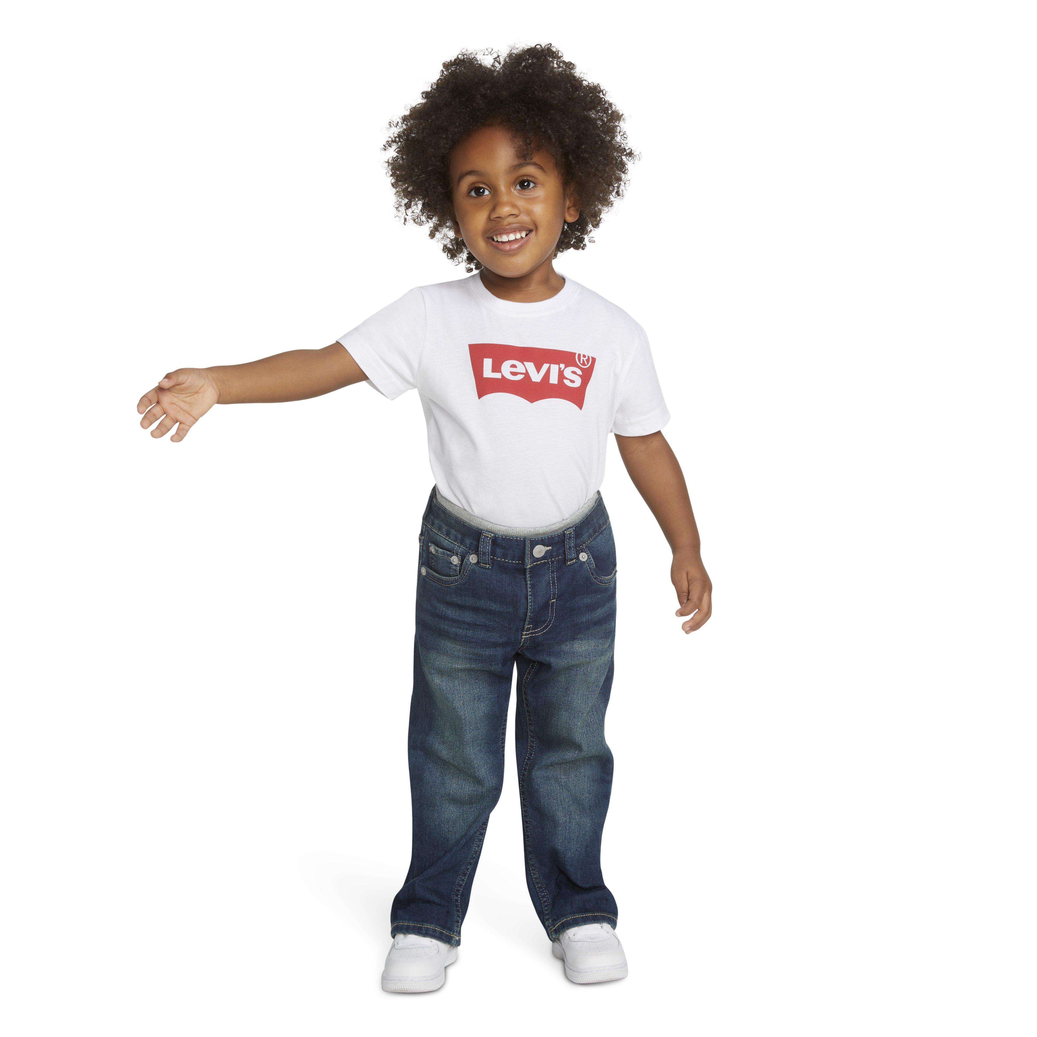 Levi's Murphy Pull On Toddler Boys' Covered Up Blue Pants
