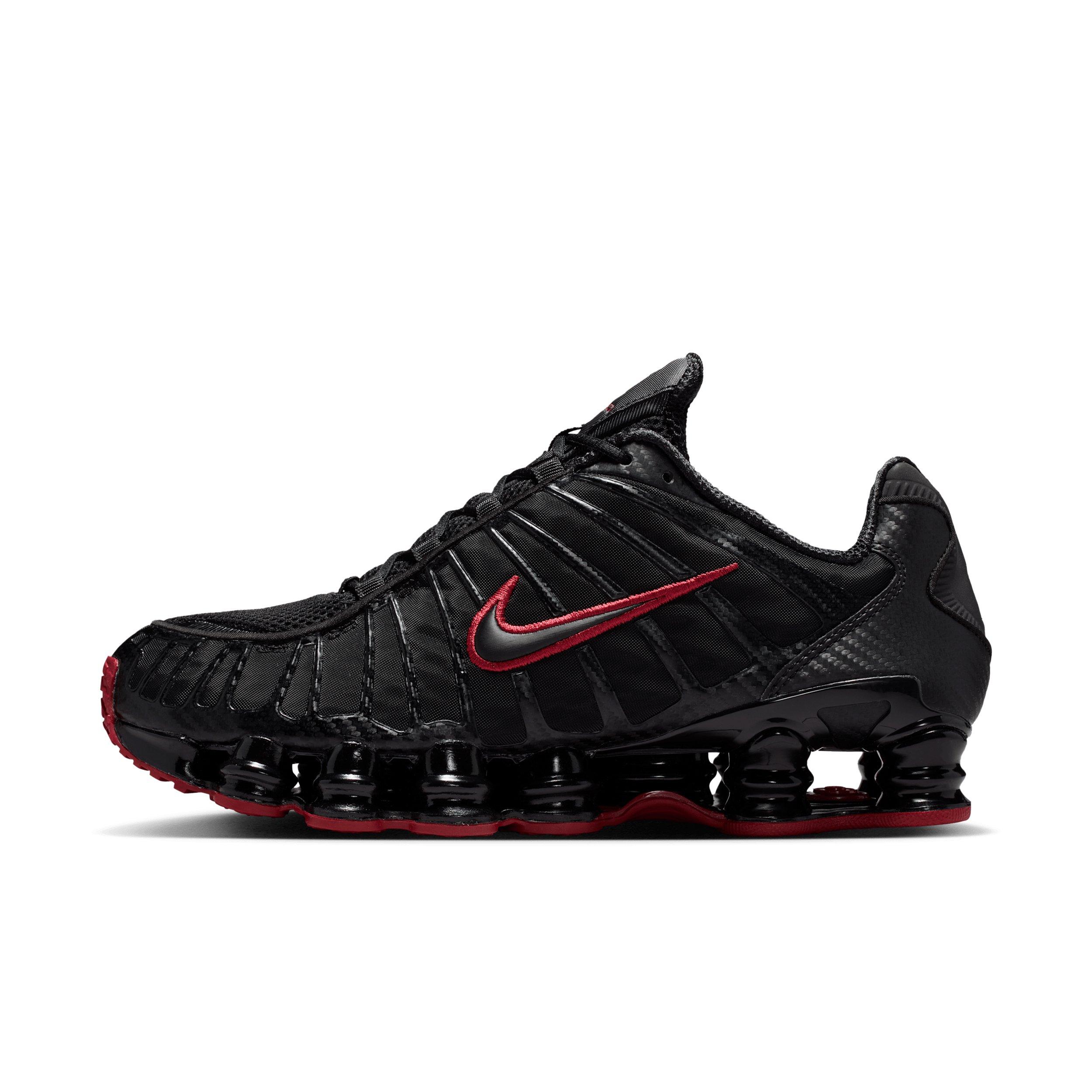 Nike Shox TL SE "Black/Tough Red/Black" Men's Shoe - BLACK/RED/BLACK Thumbnail View 2