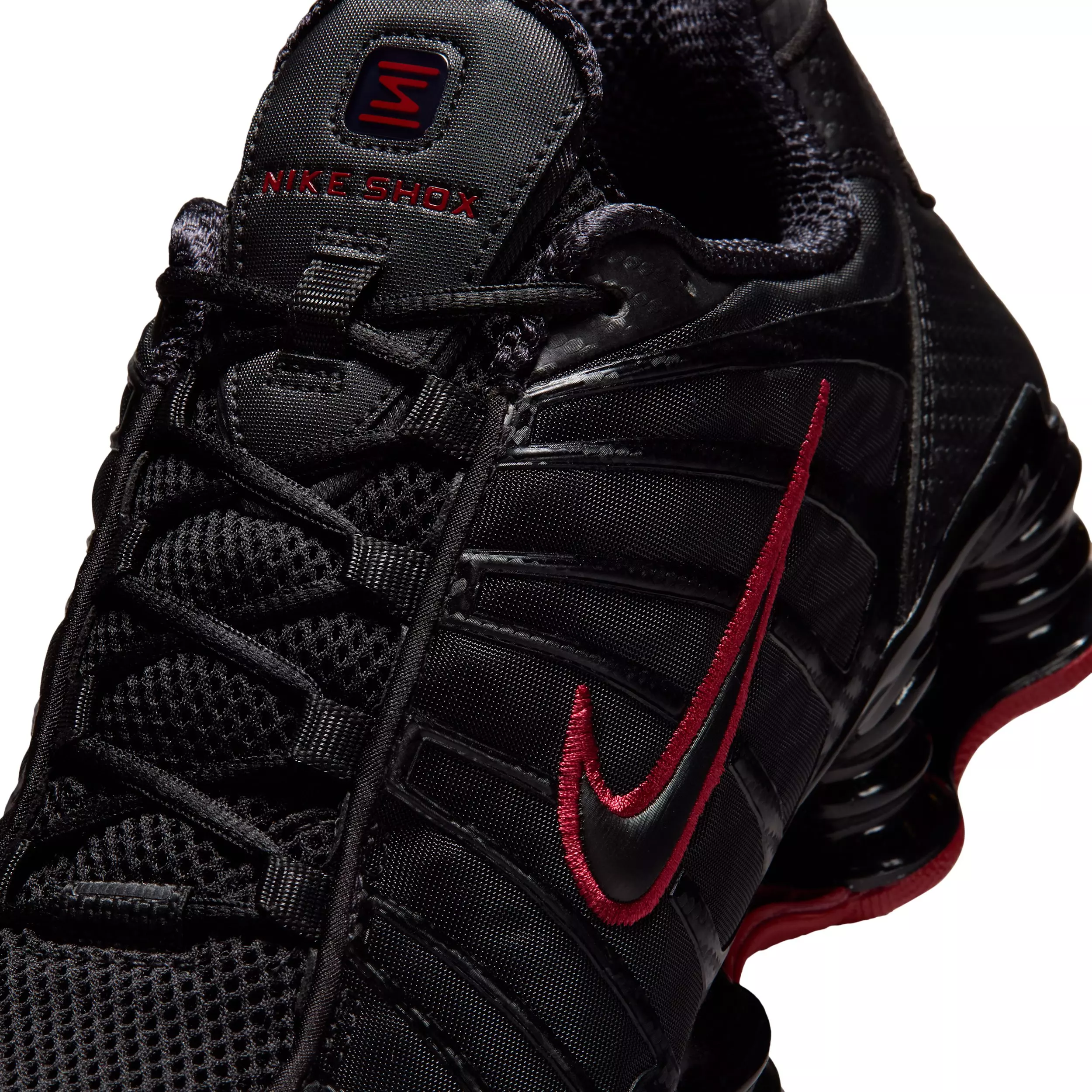 Nike Shox TL SE "Black/Tough Red/Black" Men's Shoe - BLACK/RED/BLACK