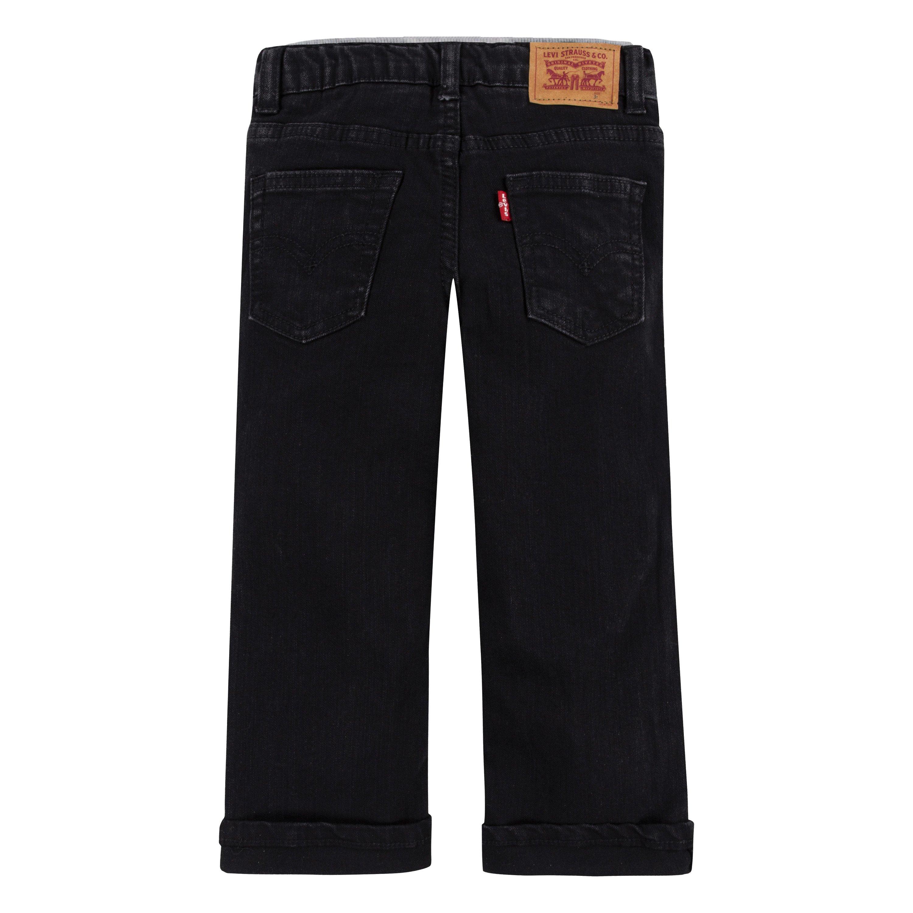 Levi's Murphy Pull On Toddler Boys' Black Pants