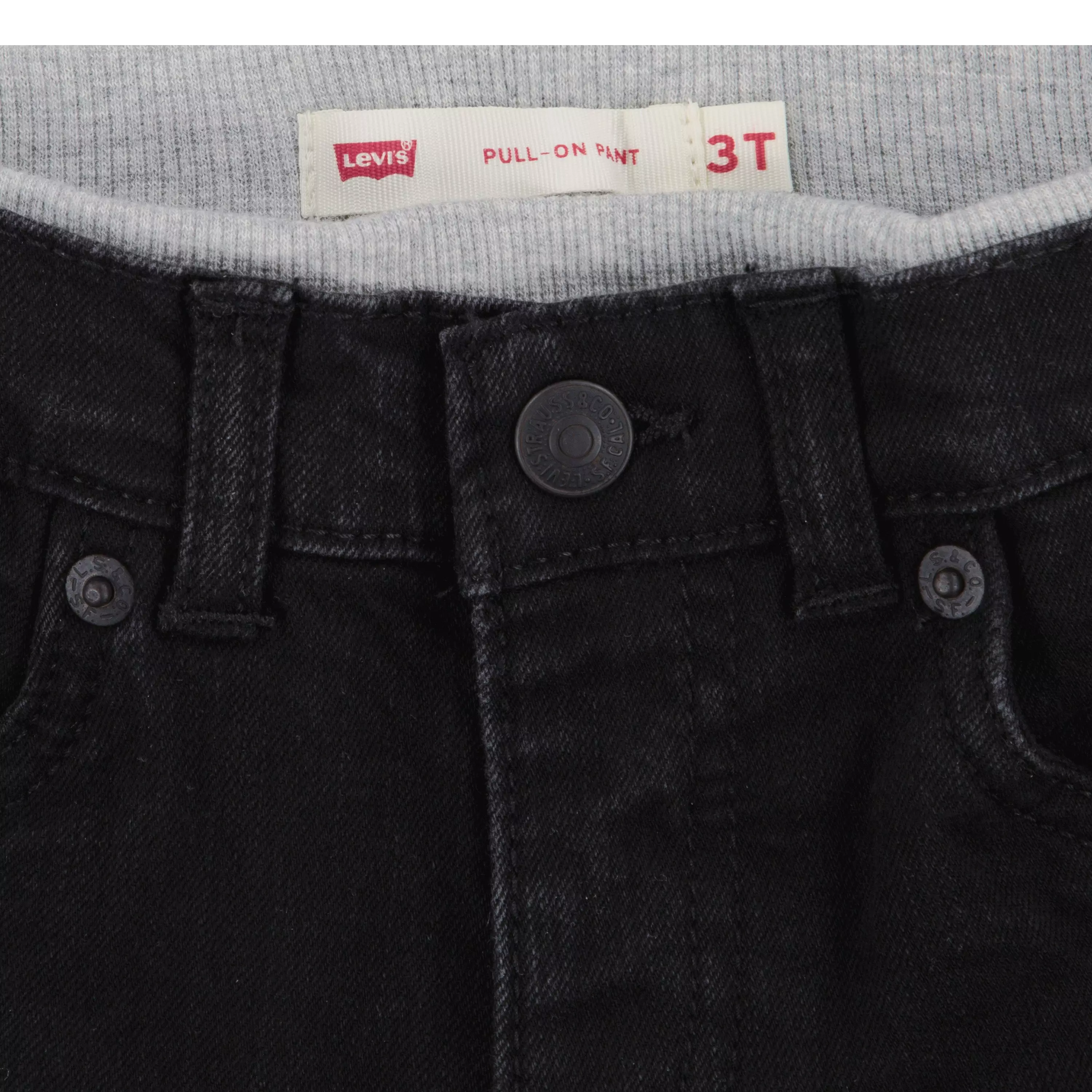 Levi's Toddler Boys' Murphy Pull On Pants - Black - BLACK